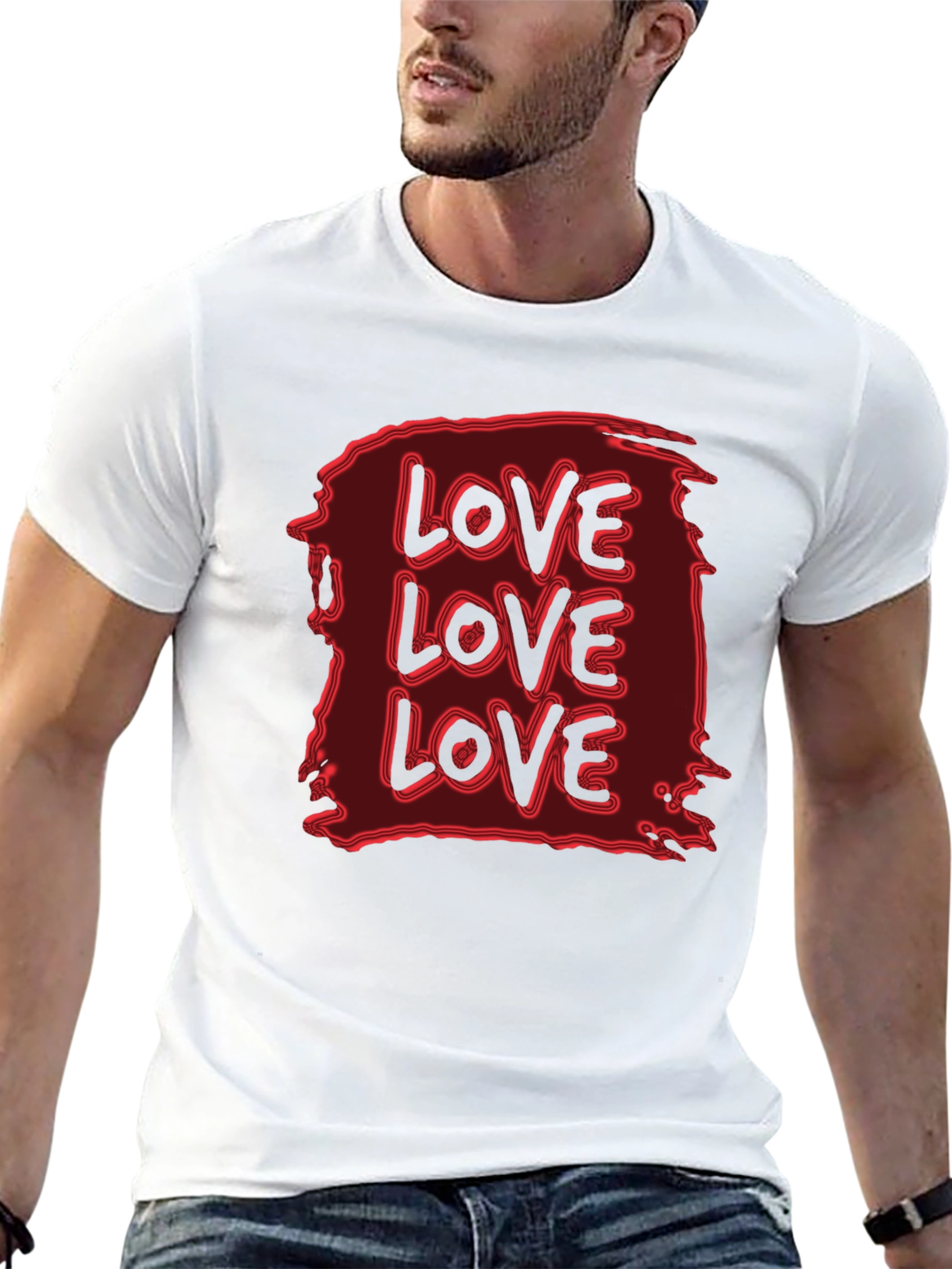 Love Graphic Black T-Shirt