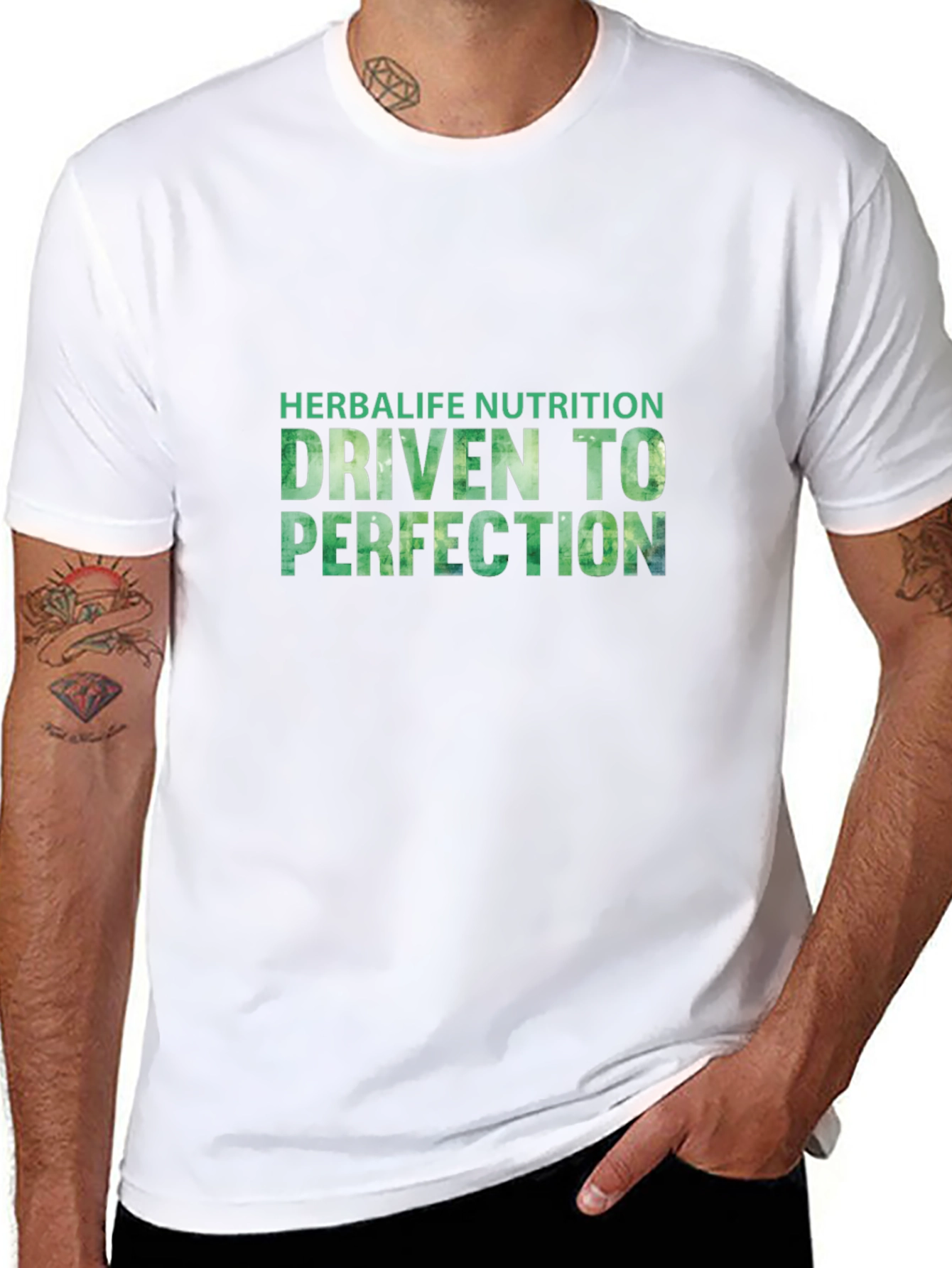 Herbalife Nutrition Driven to Perfection Black T-Shirt