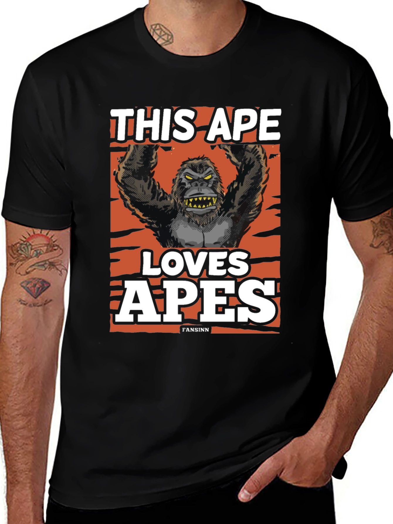 This Ape Loves Apes Graphic Tee