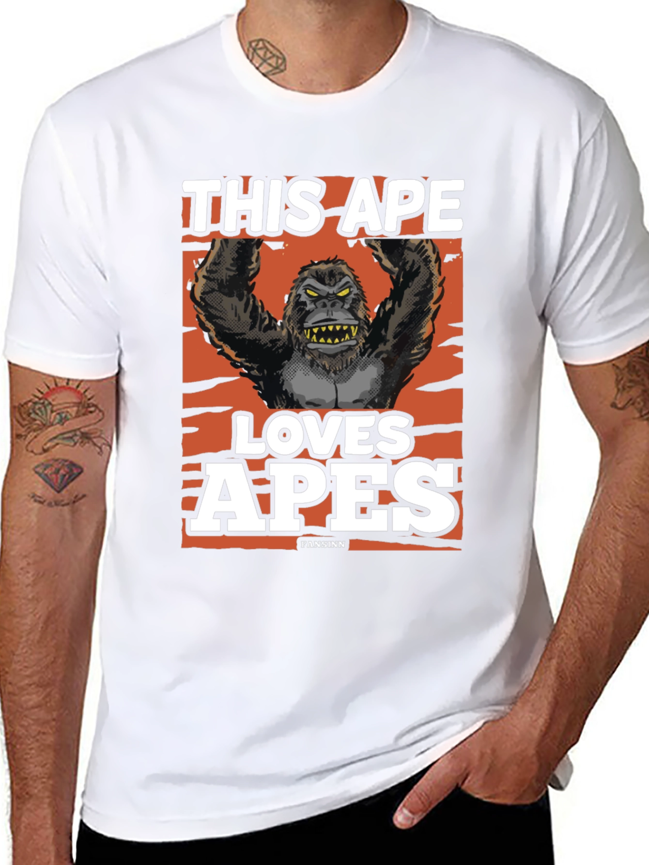 This Ape Loves Apes Graphic Tee