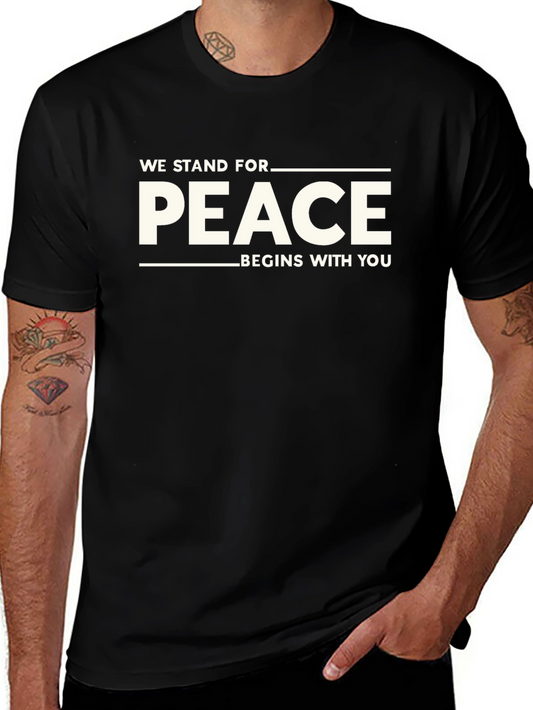 Peace Begins With You Graphic Tee