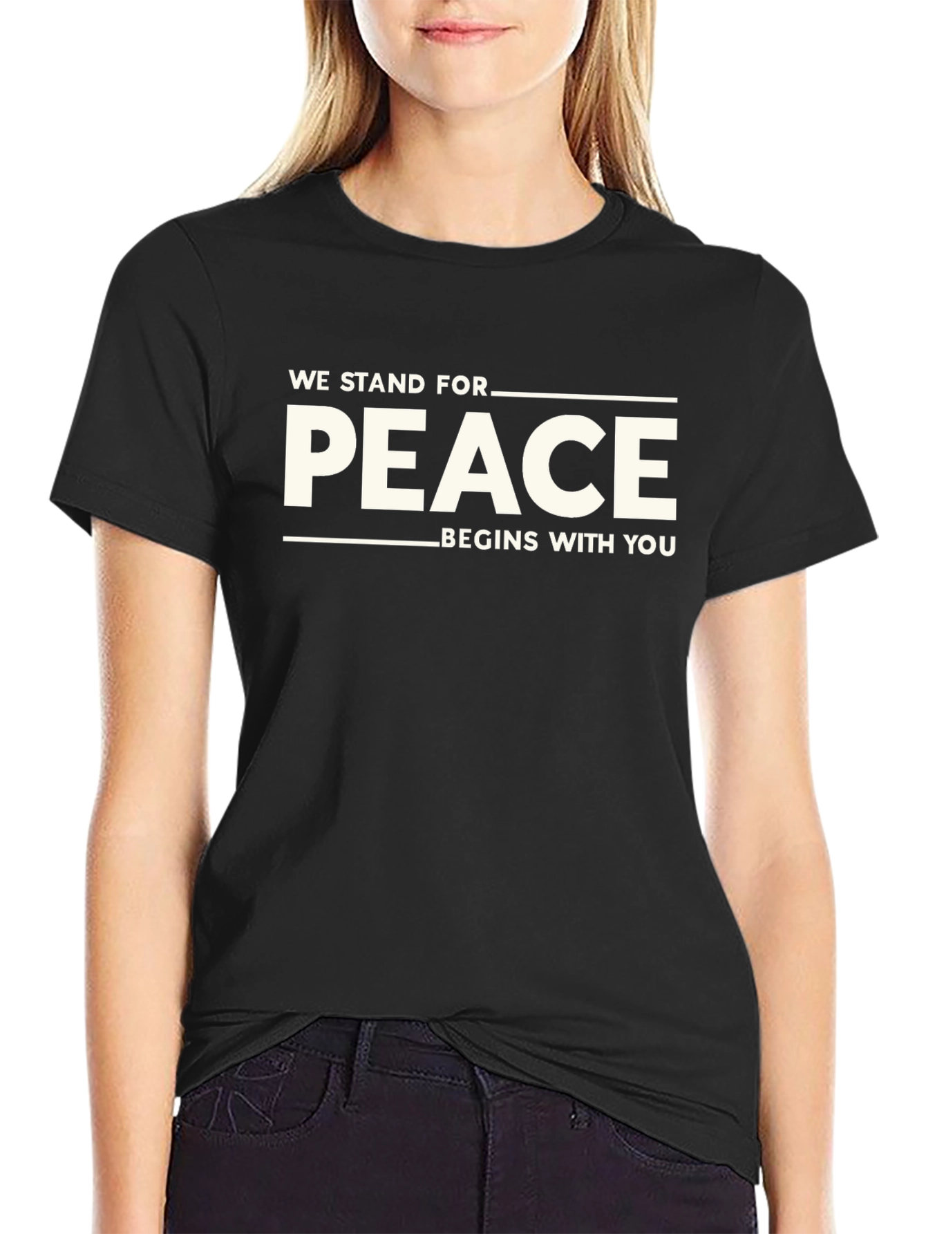 Peace Begins With You Graphic Tee