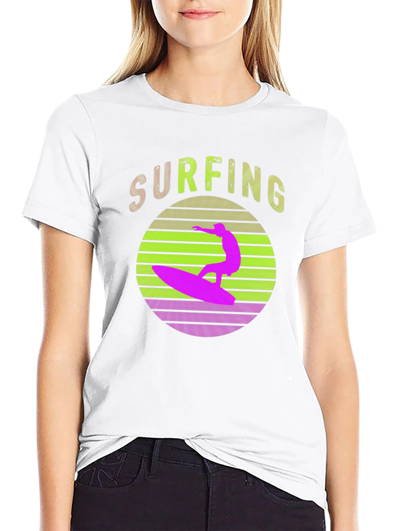 Retro Surfing T-Shirt