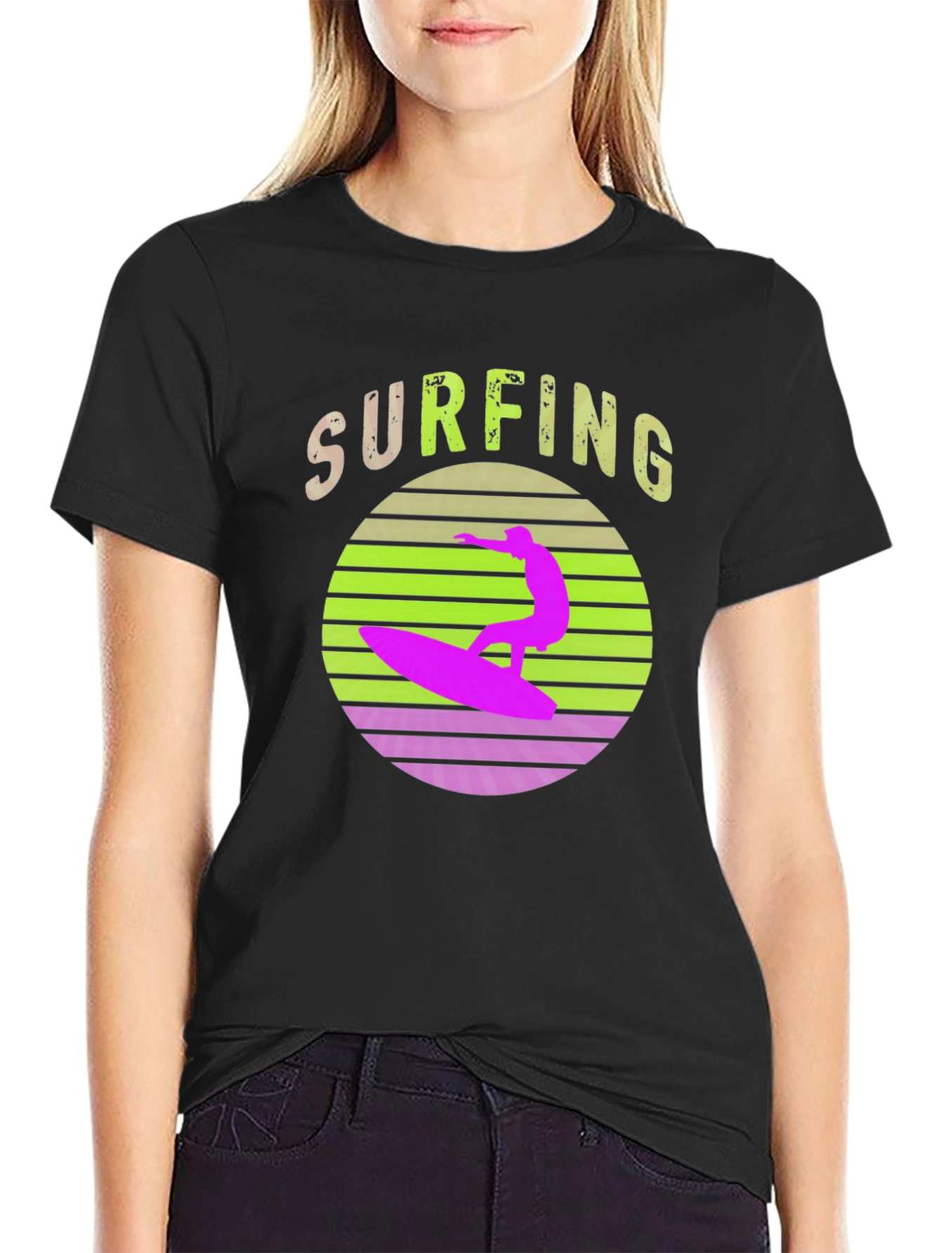 Retro Surfing T-Shirt