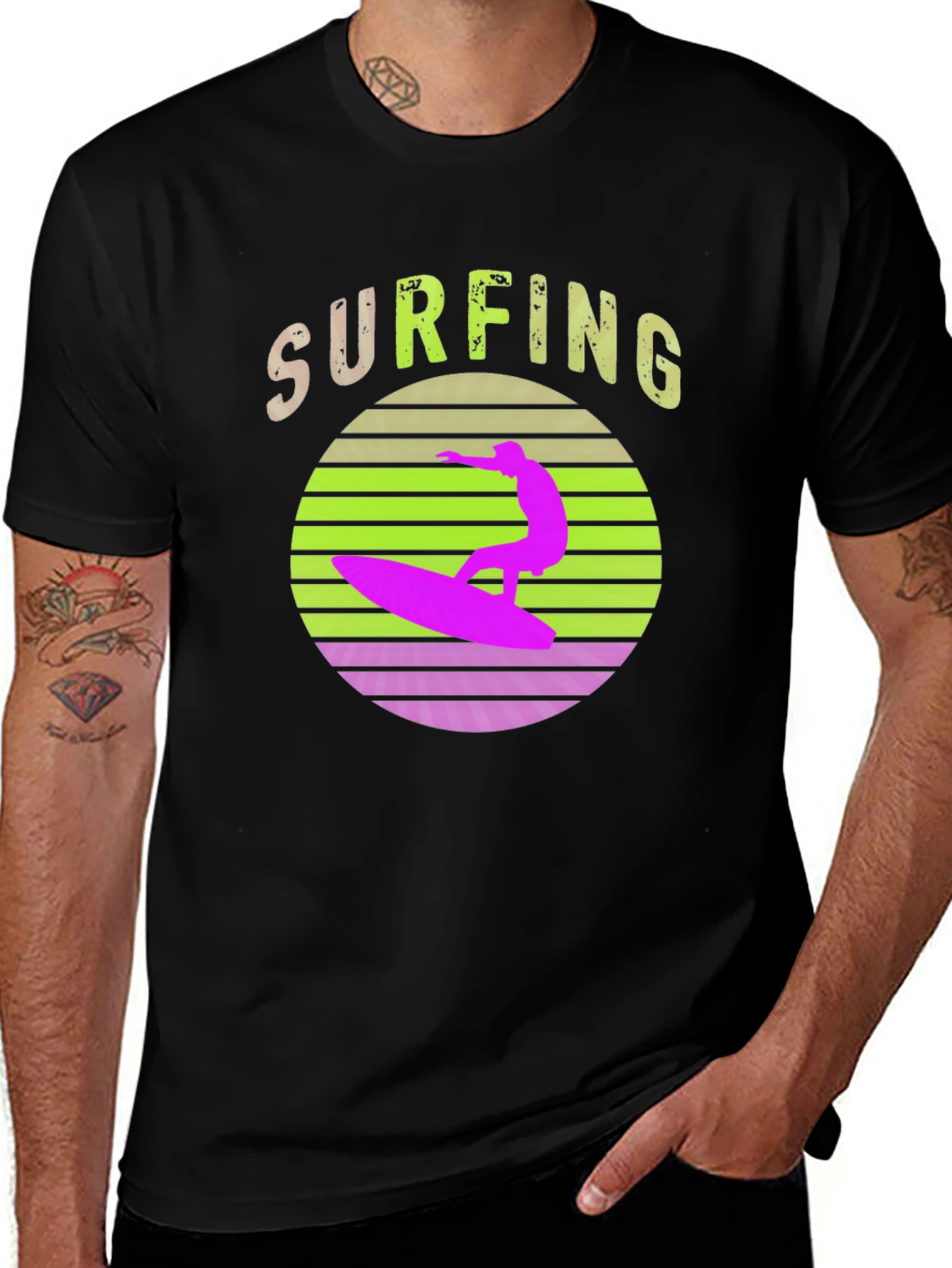 Retro Surfing T-Shirt