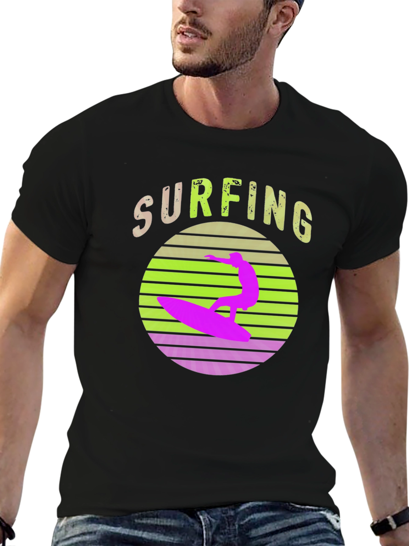 Retro Surfing T-Shirt