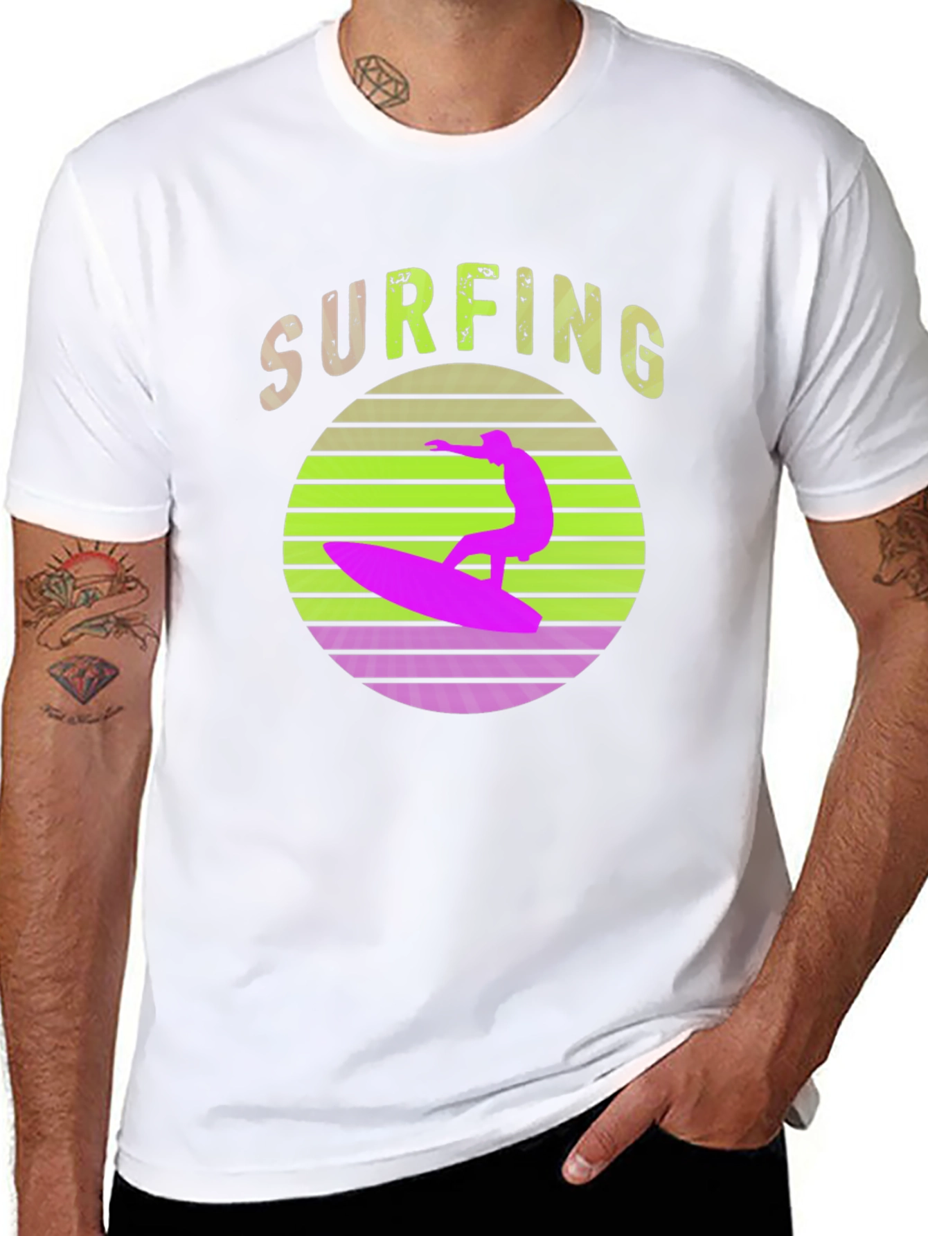 Retro Surfing T-Shirt