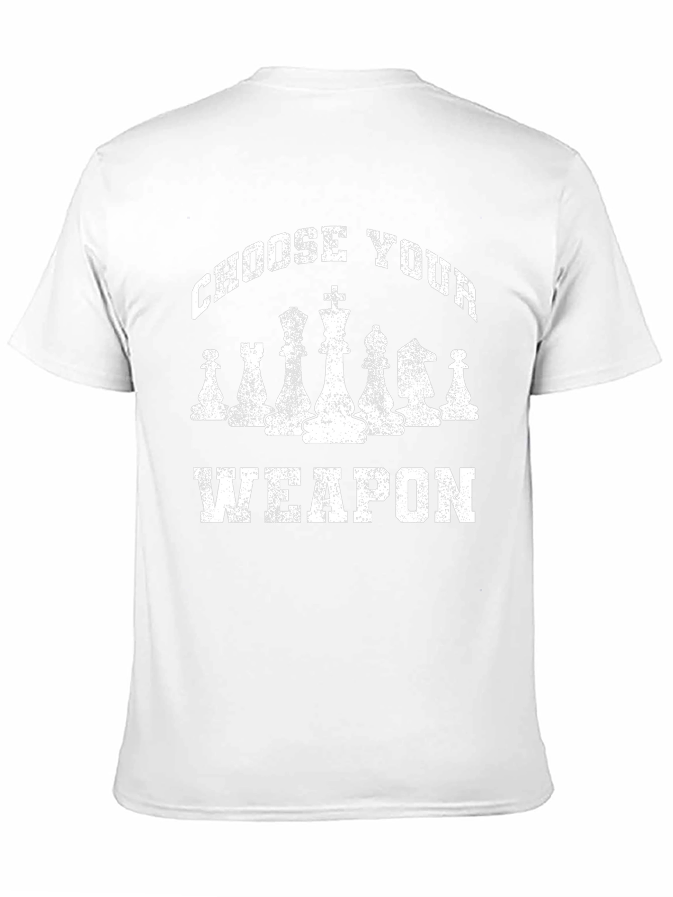 Choose Your Weapon Chess T-Shirt