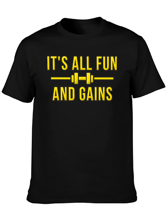 Its All Fun and Gains Graphic Tee