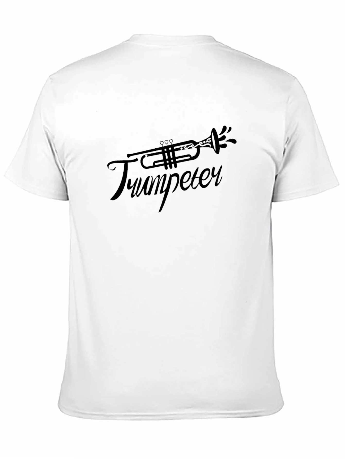 Trumpeter Graphic Tee - Black Classic Fit