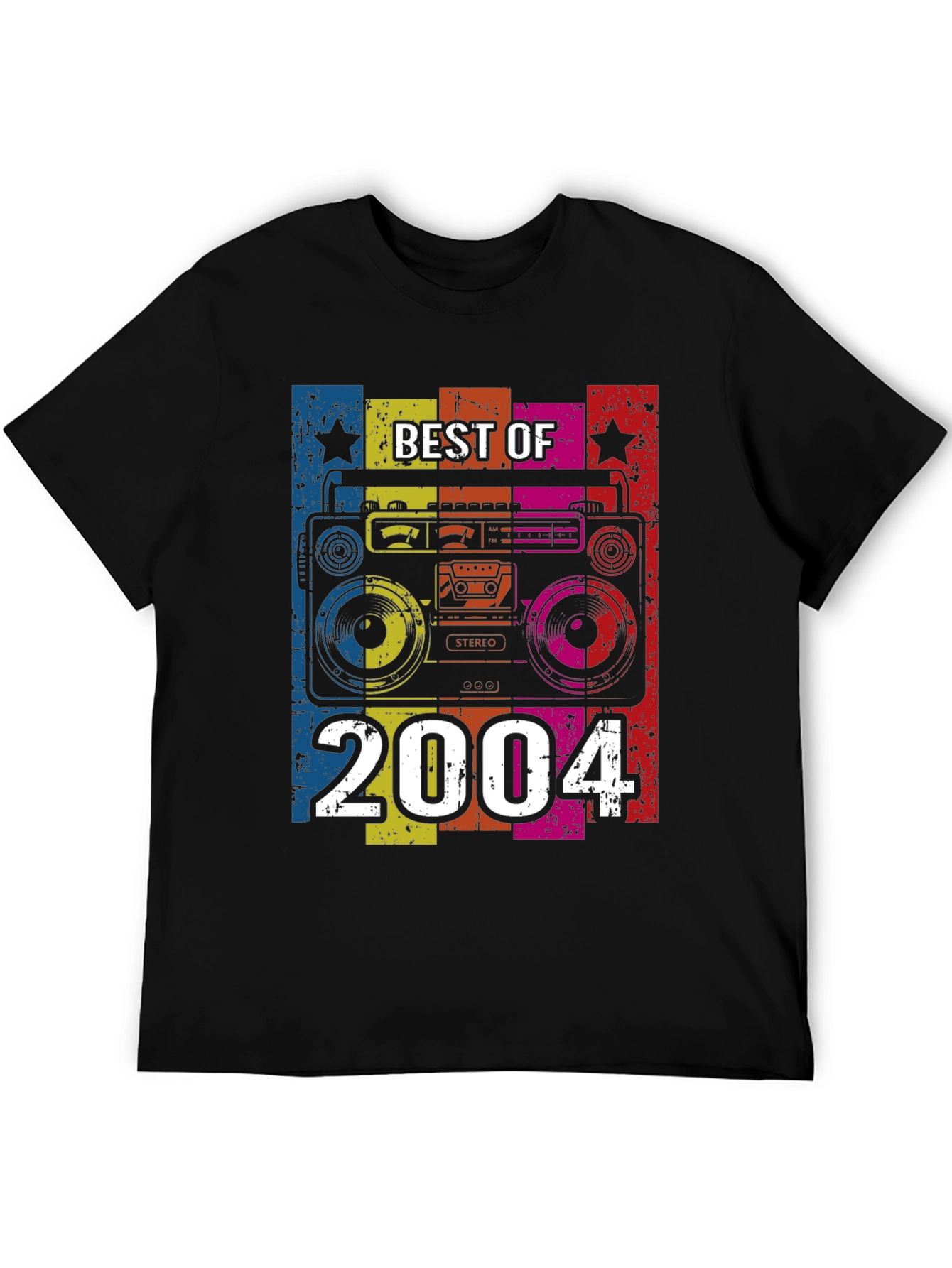Best of 2004 Retro Boombox T-Shirt