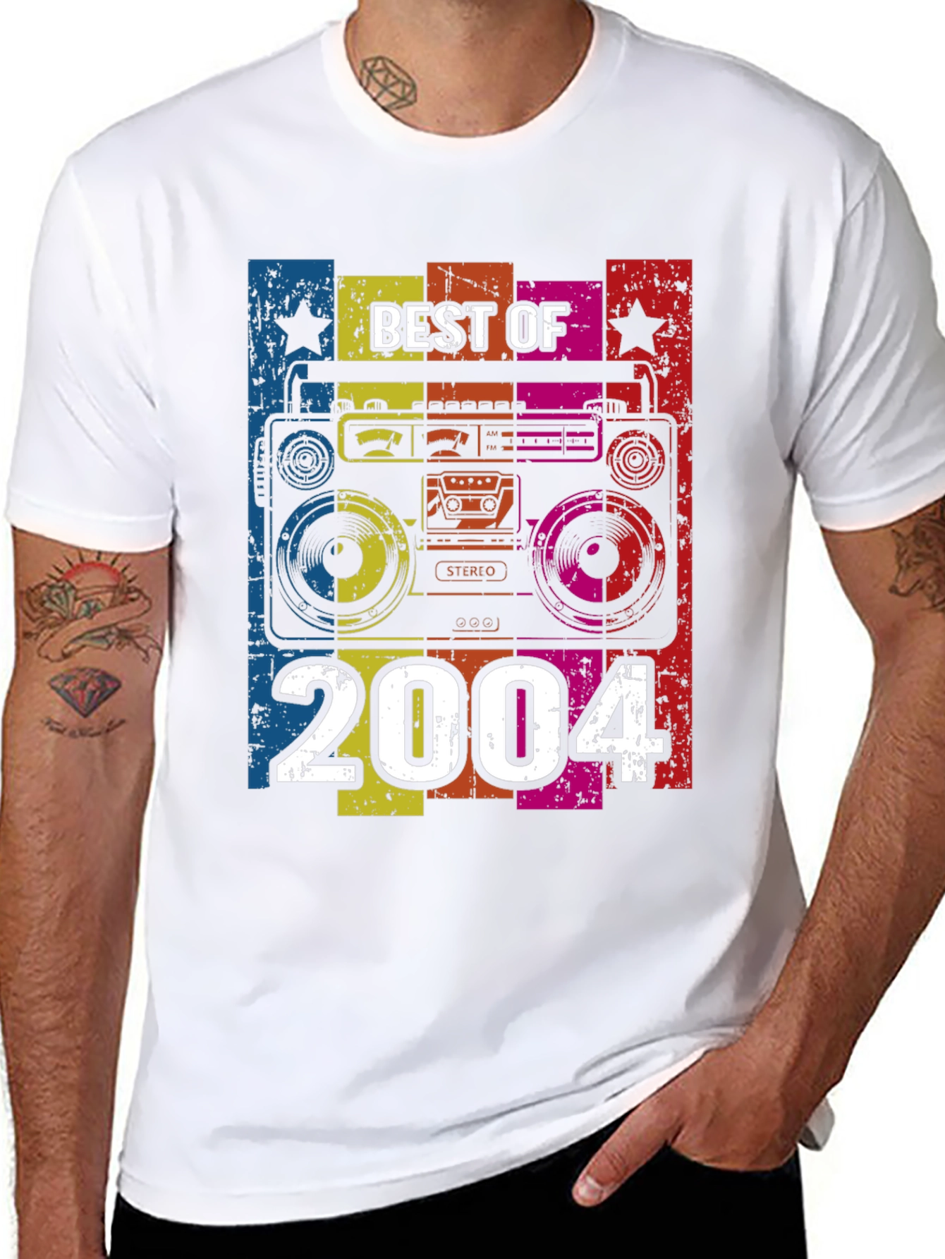 Best of 2004 Retro Boombox T-Shirt