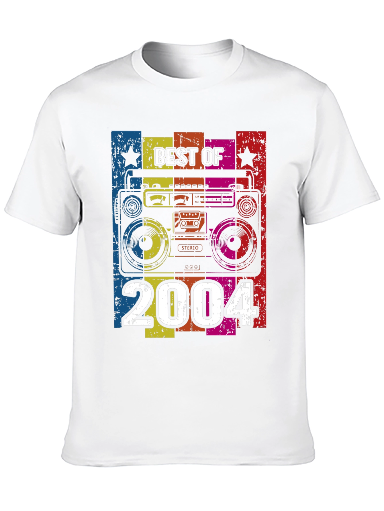 Best of 2004 Retro Boombox T-Shirt