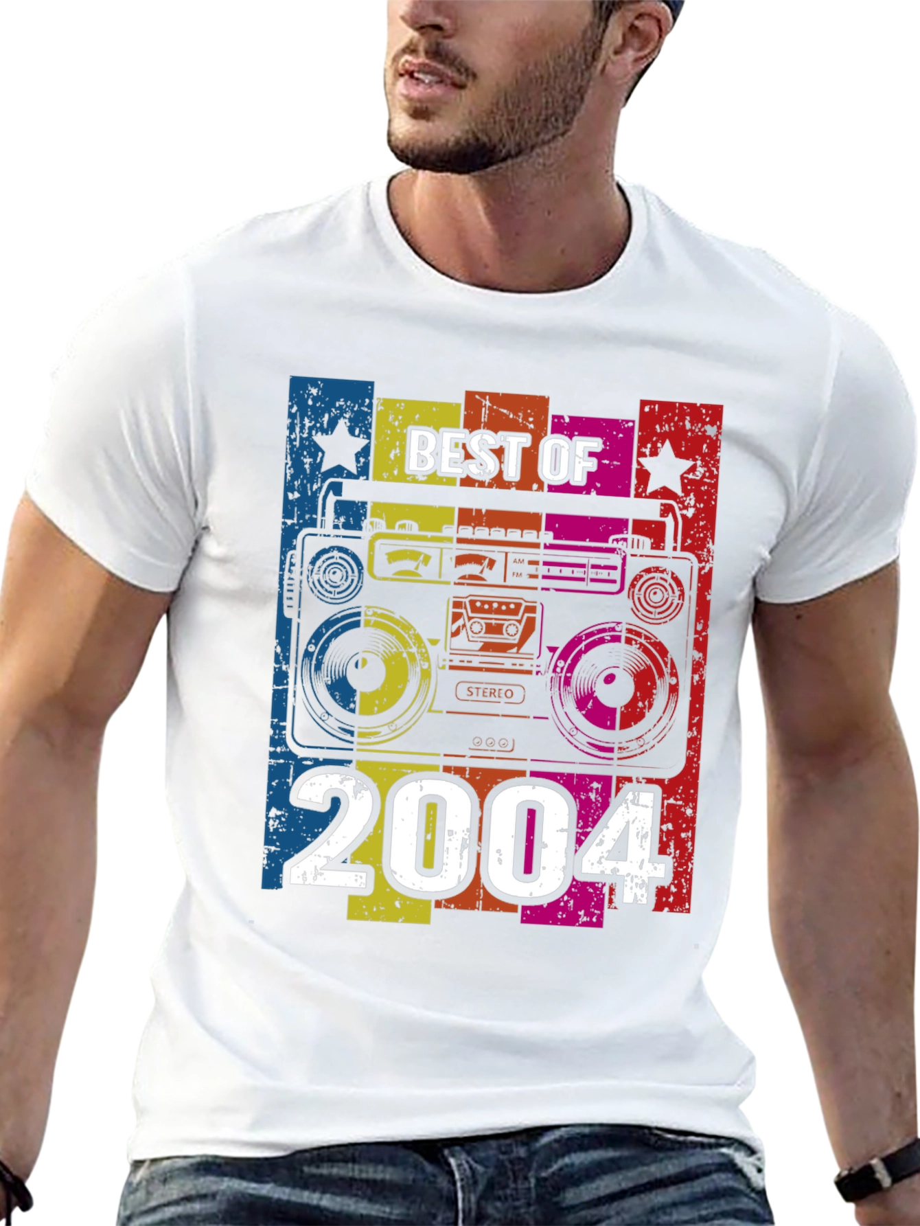 Best of 2004 Retro Boombox T-Shirt