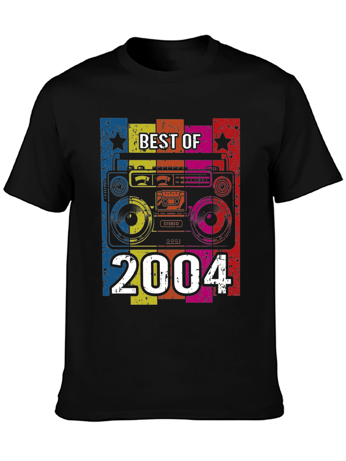 Best of 2004 Retro Boombox T-Shirt