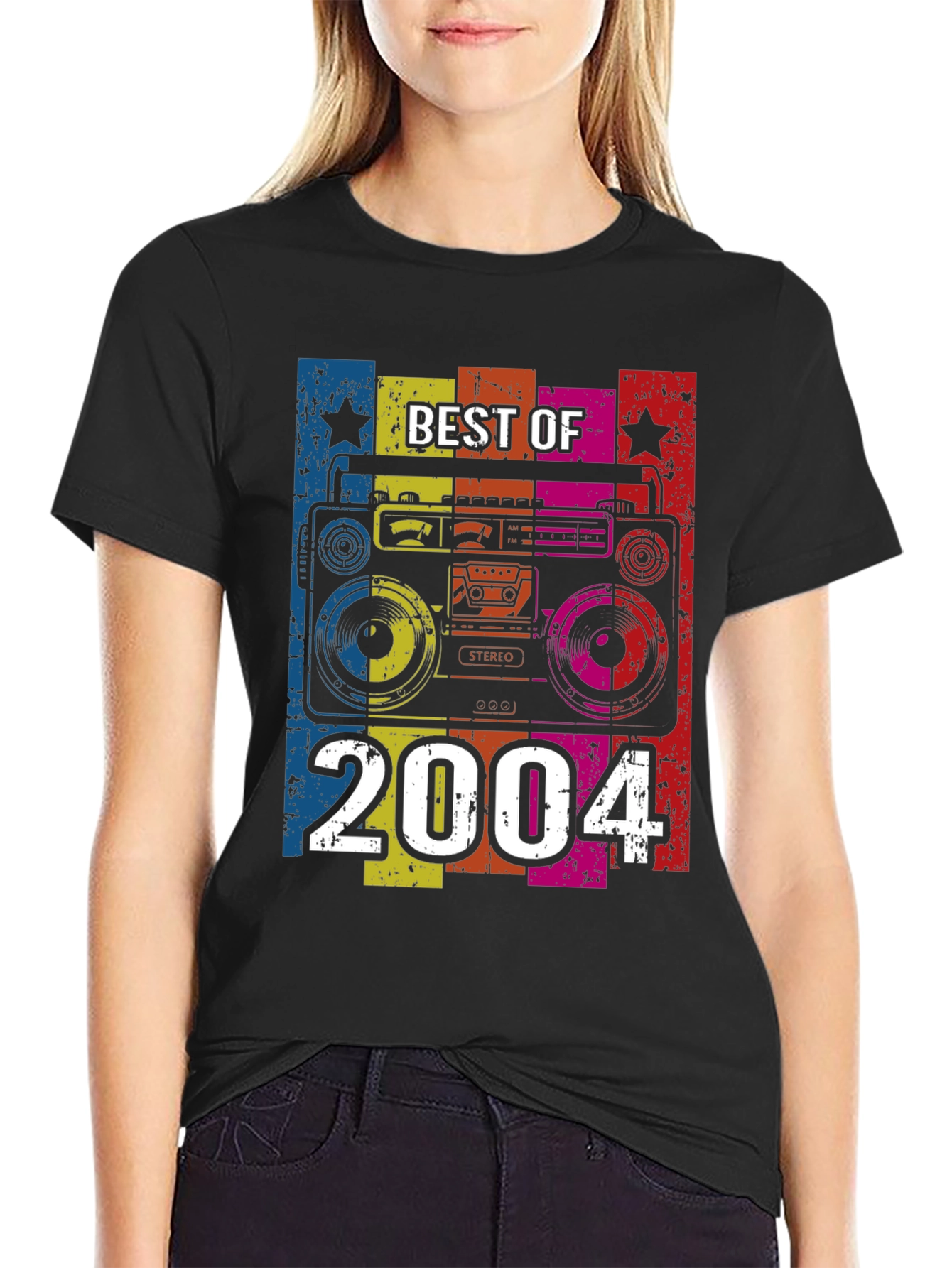 Best of 2004 Retro Boombox T-Shirt