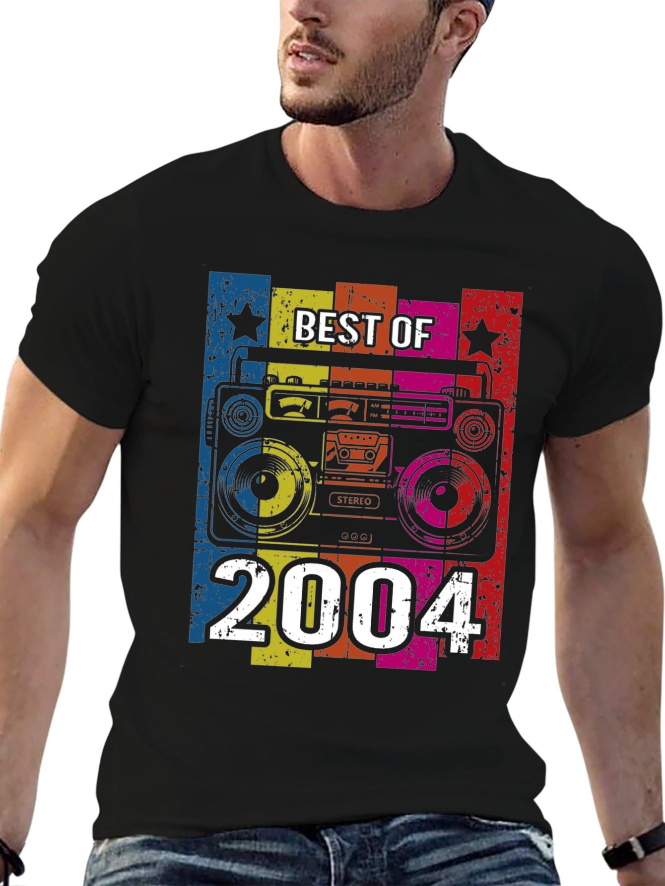 Best of 2004 Retro Boombox T-Shirt