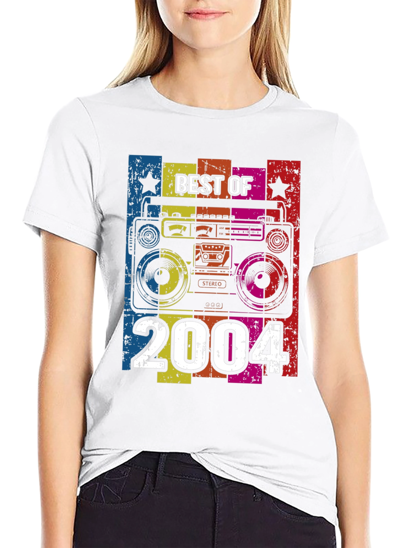 Best of 2004 Retro Boombox T-Shirt