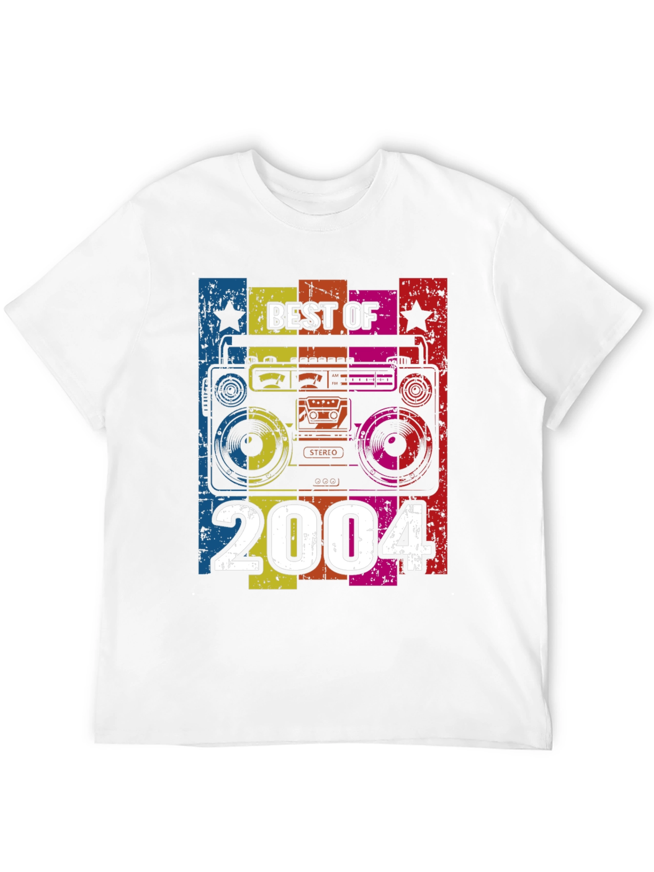 Best of 2004 Retro Boombox T-Shirt