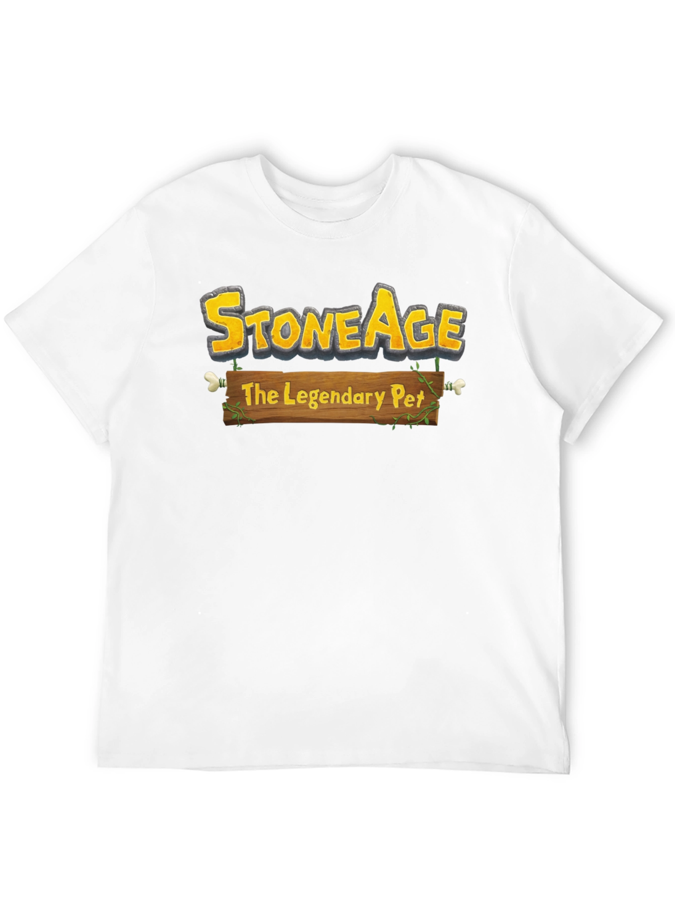 Stone Age The Legendary Pet Graphic T-Shirt