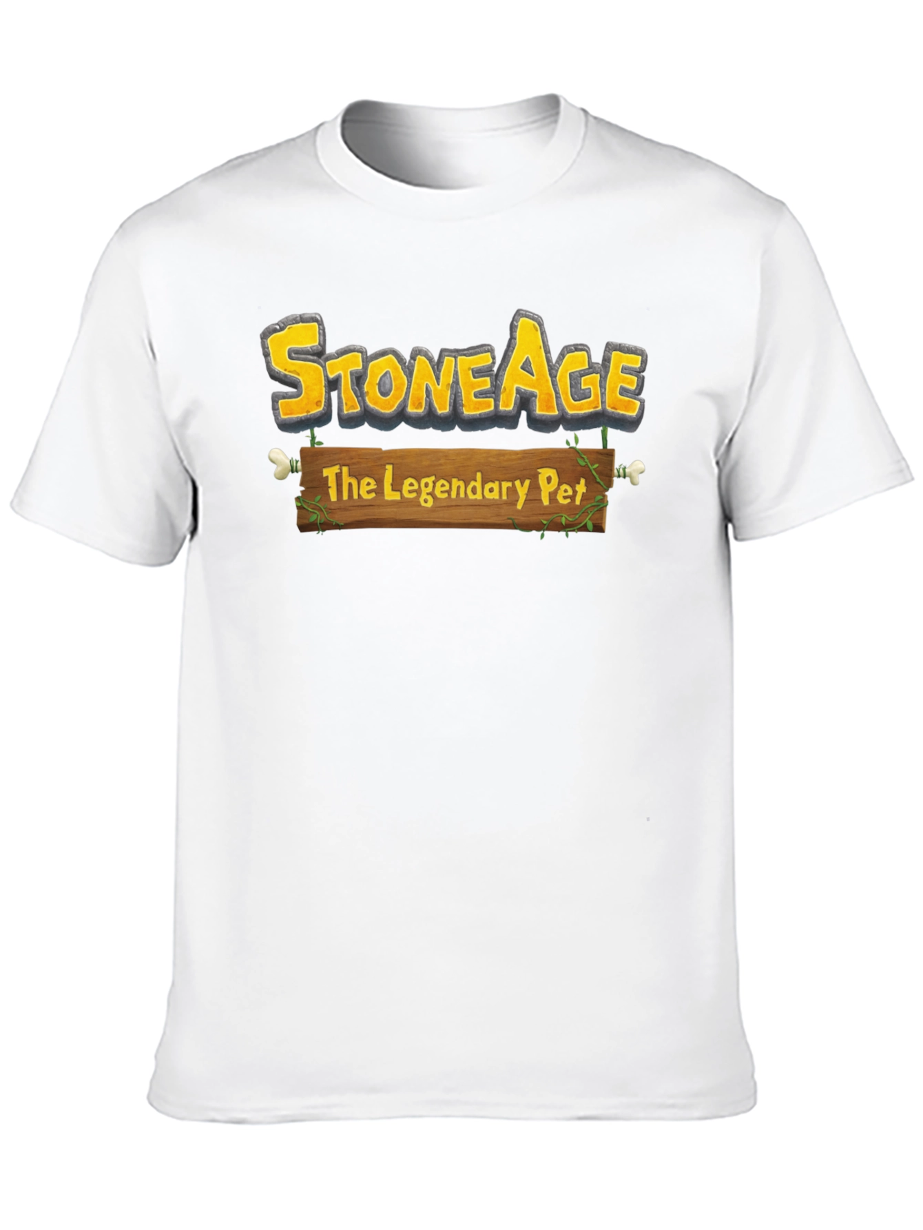 Stone Age The Legendary Pet Graphic T-Shirt