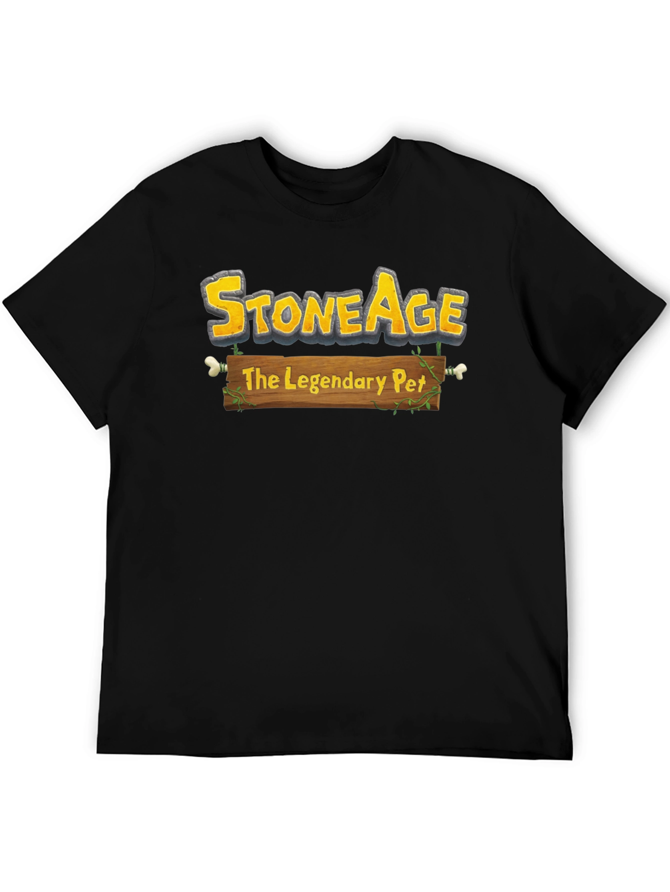 Stone Age The Legendary Pet Graphic T-Shirt