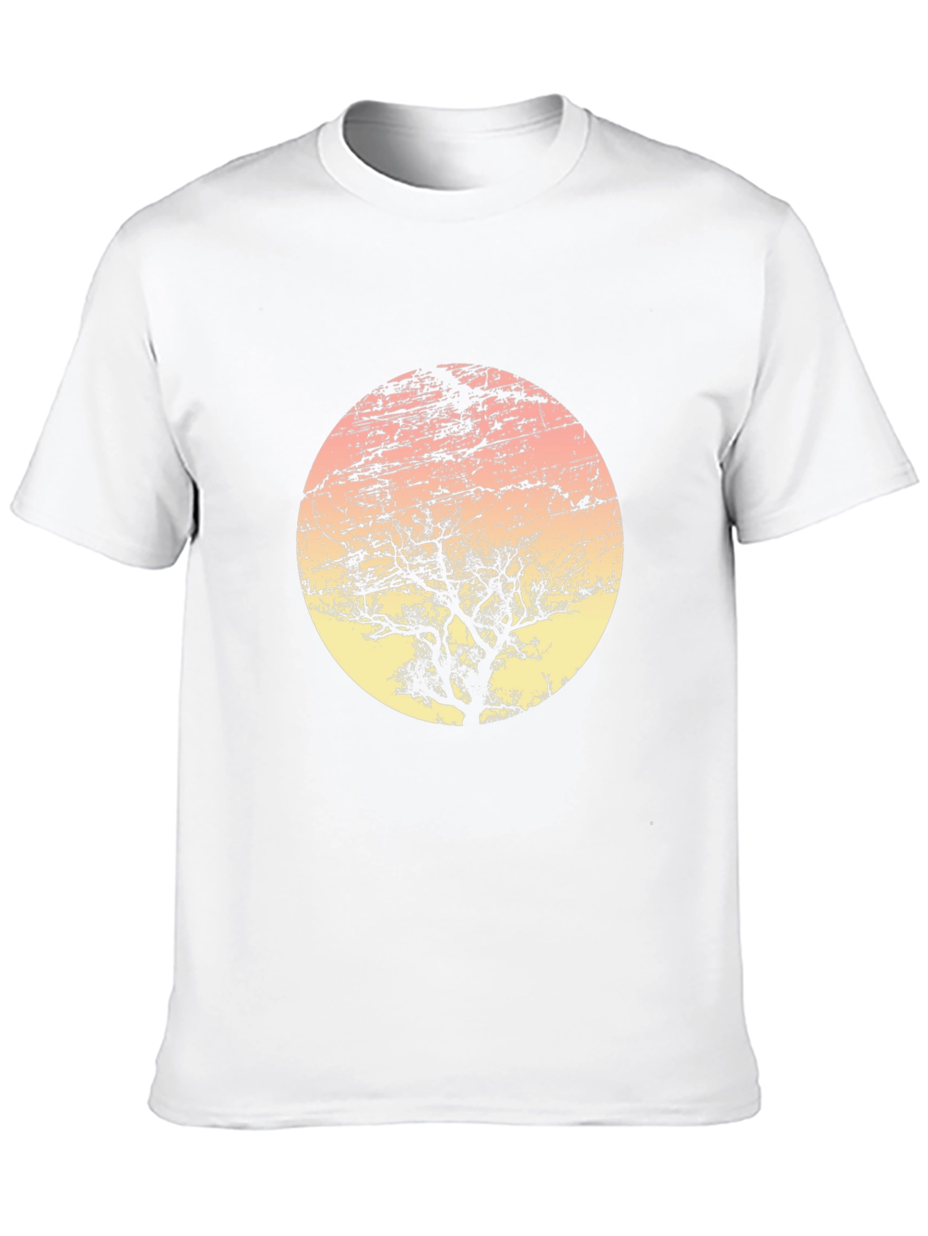 Sunset Tree Graphic Tee - Unique Design