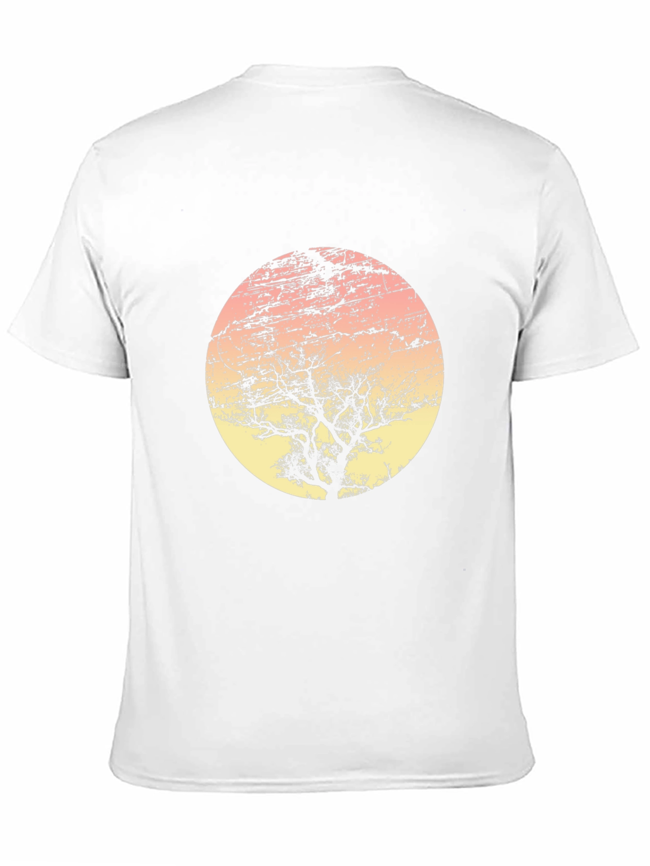 Sunset Tree Graphic Tee - Unique Design