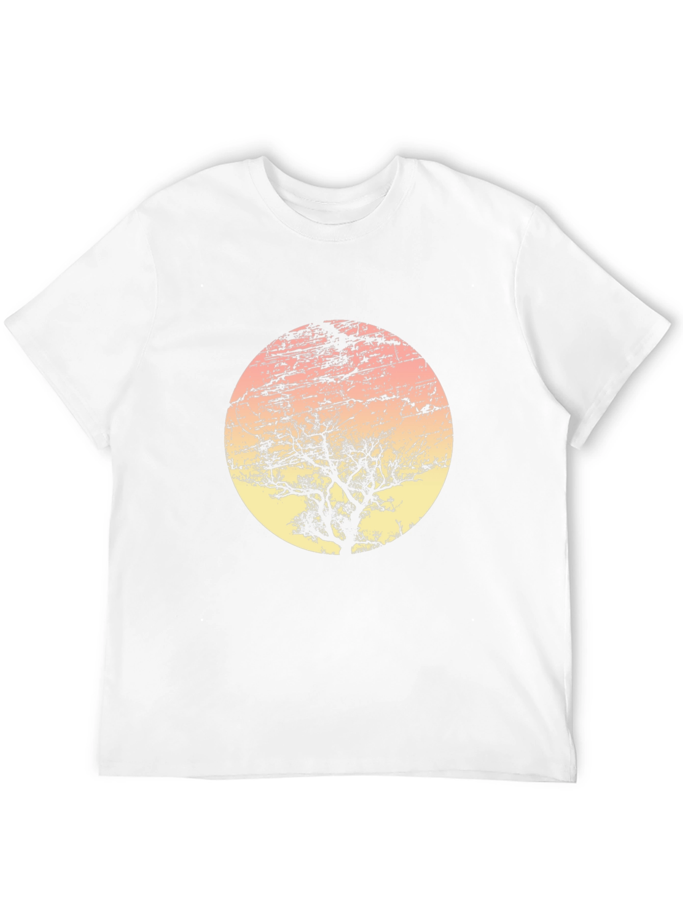 Sunset Tree Graphic Tee - Unique Design