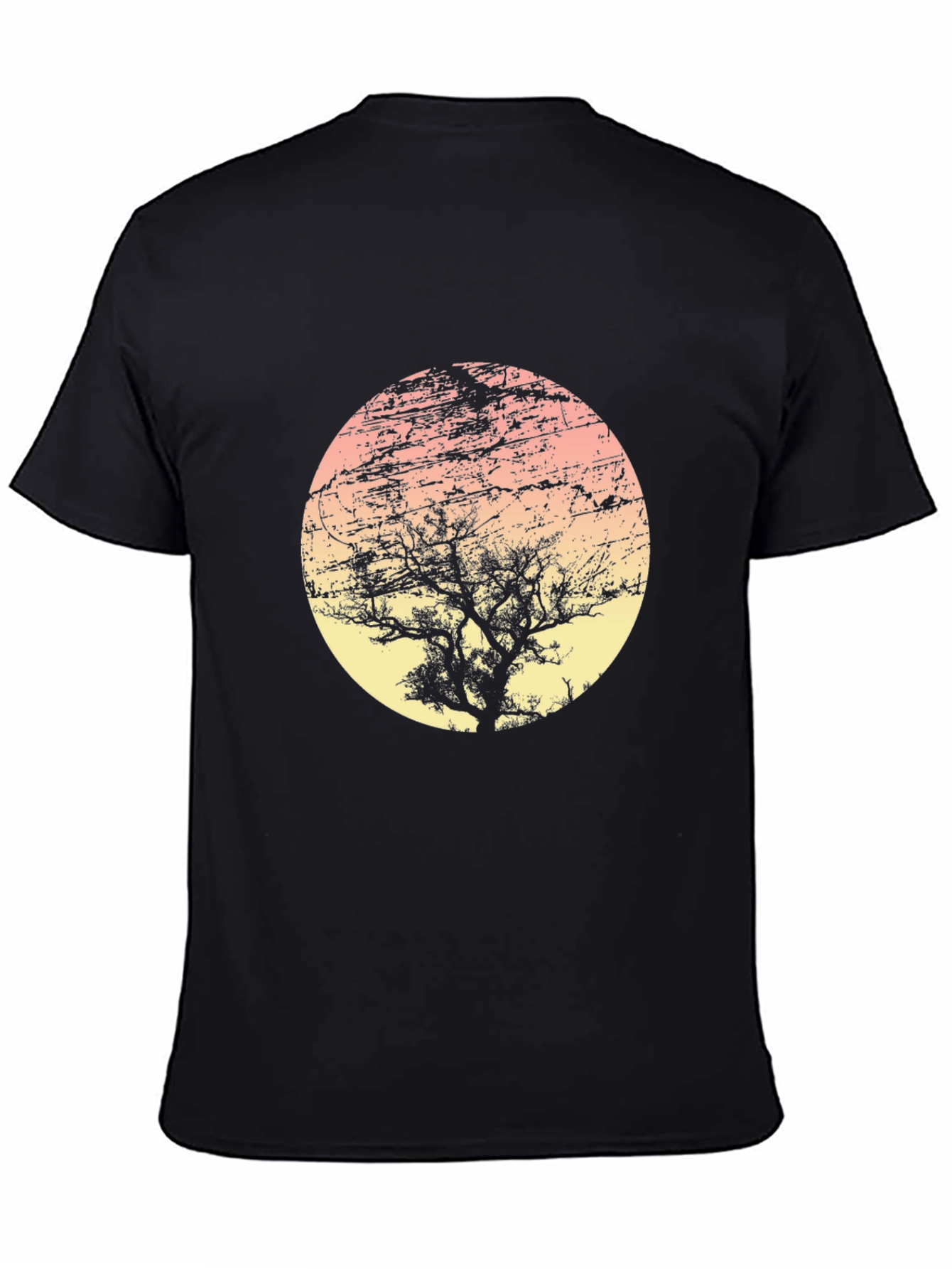 Sunset Tree Graphic Tee - Unique Design