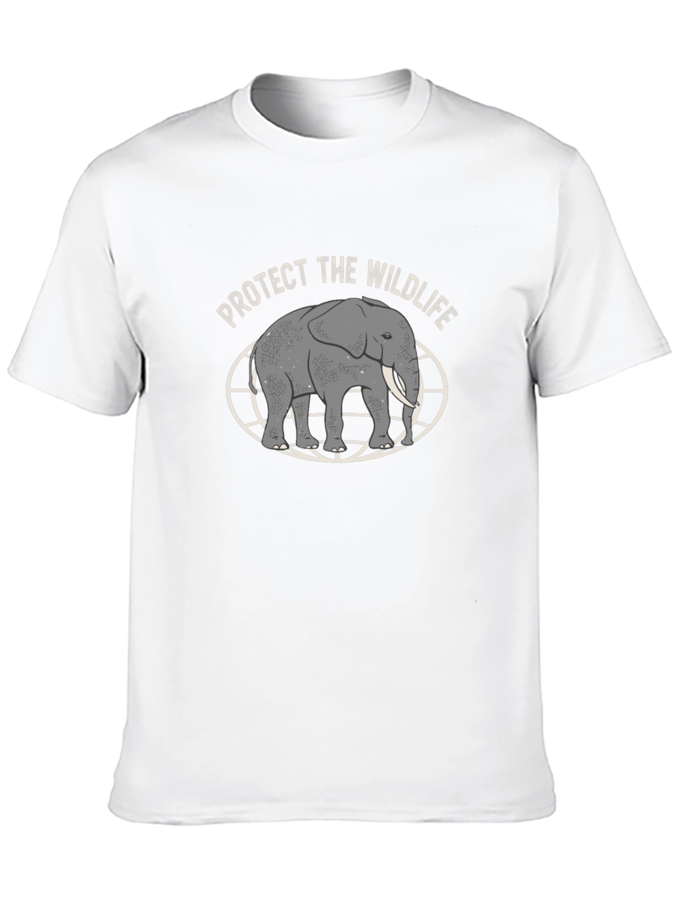 Protect Wildlife T-Shirt - Elephant Design