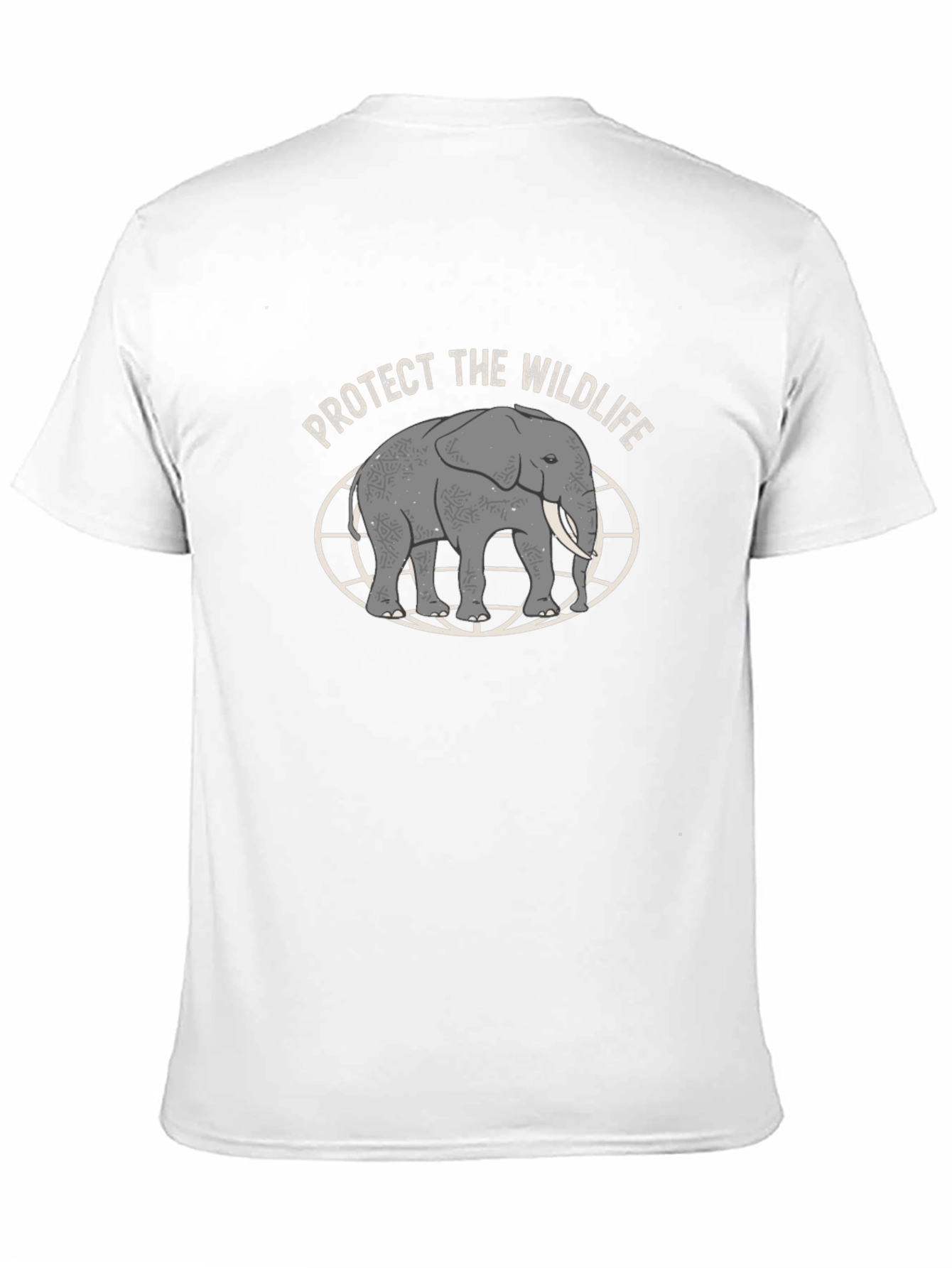 Protect Wildlife T-Shirt - Elephant Design