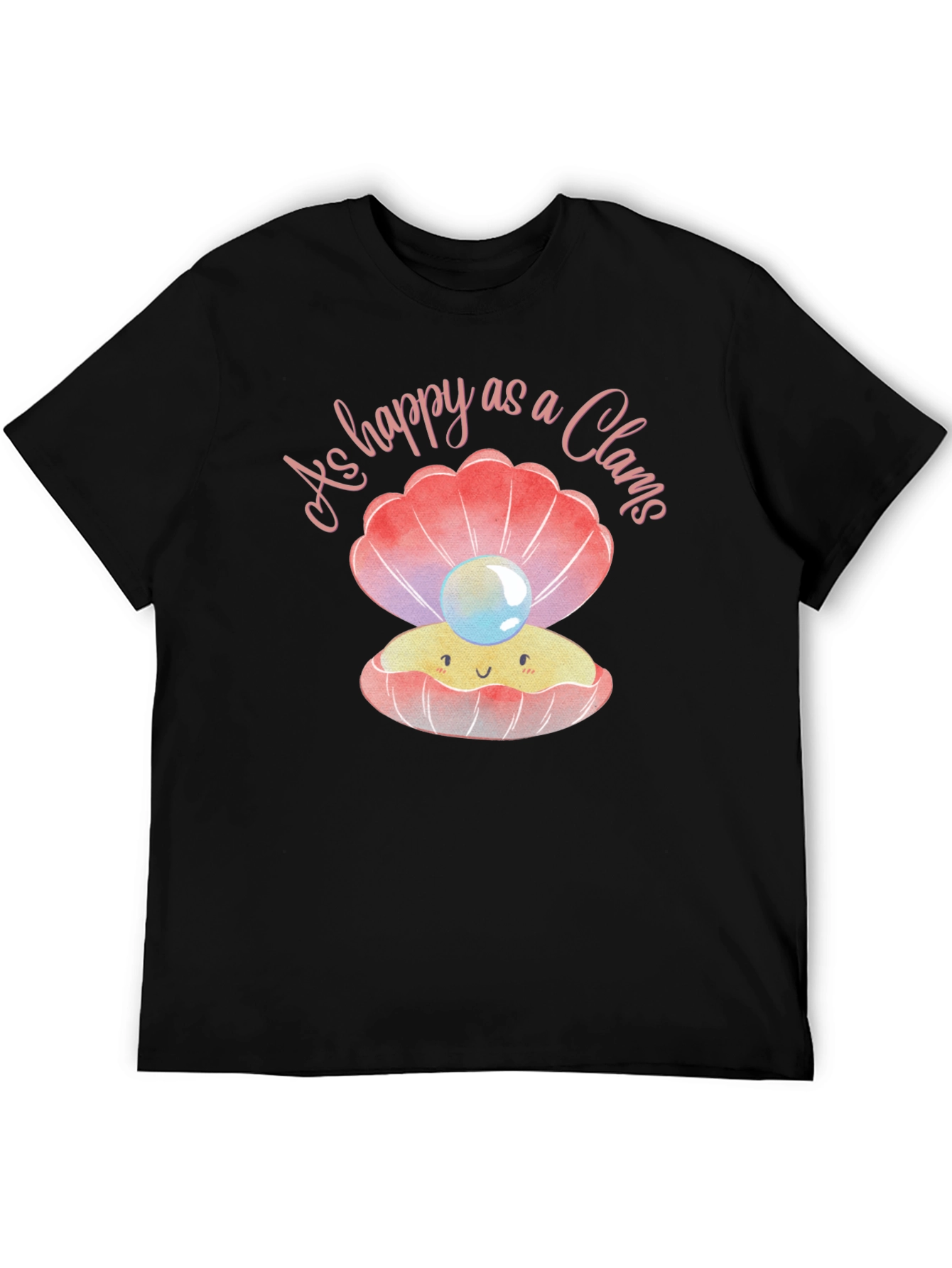 Happy as a Clam Graphic T-Shirt