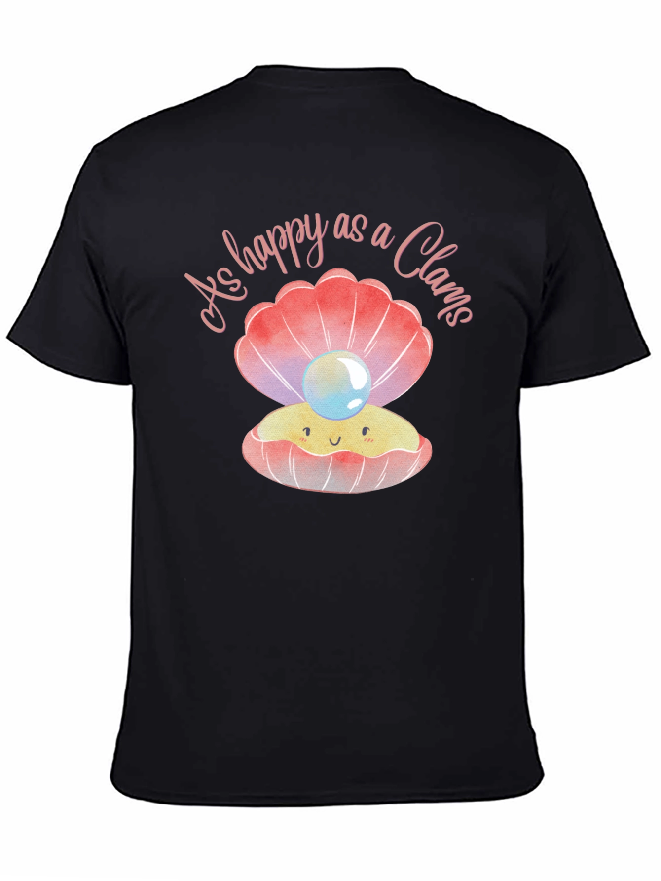 Happy as a Clam Graphic T-Shirt