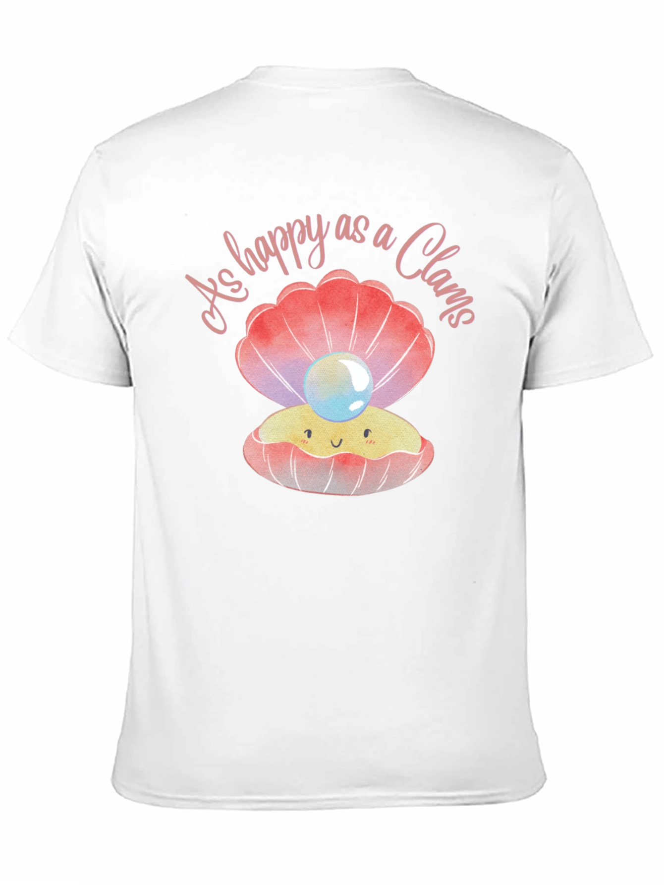 Happy as a Clam Graphic T-Shirt