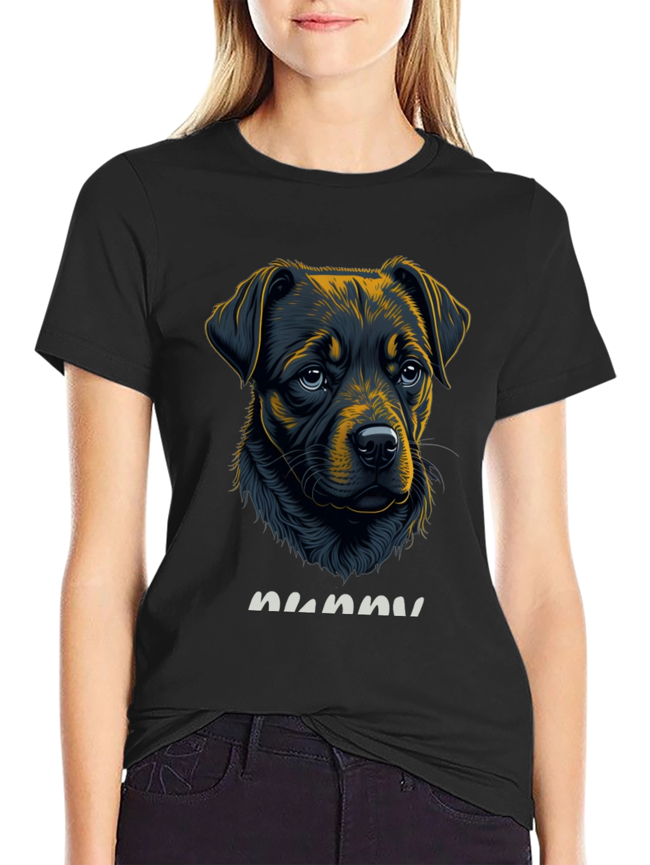 Dog Lover T-Shirt - Rottweiler Puppy Design