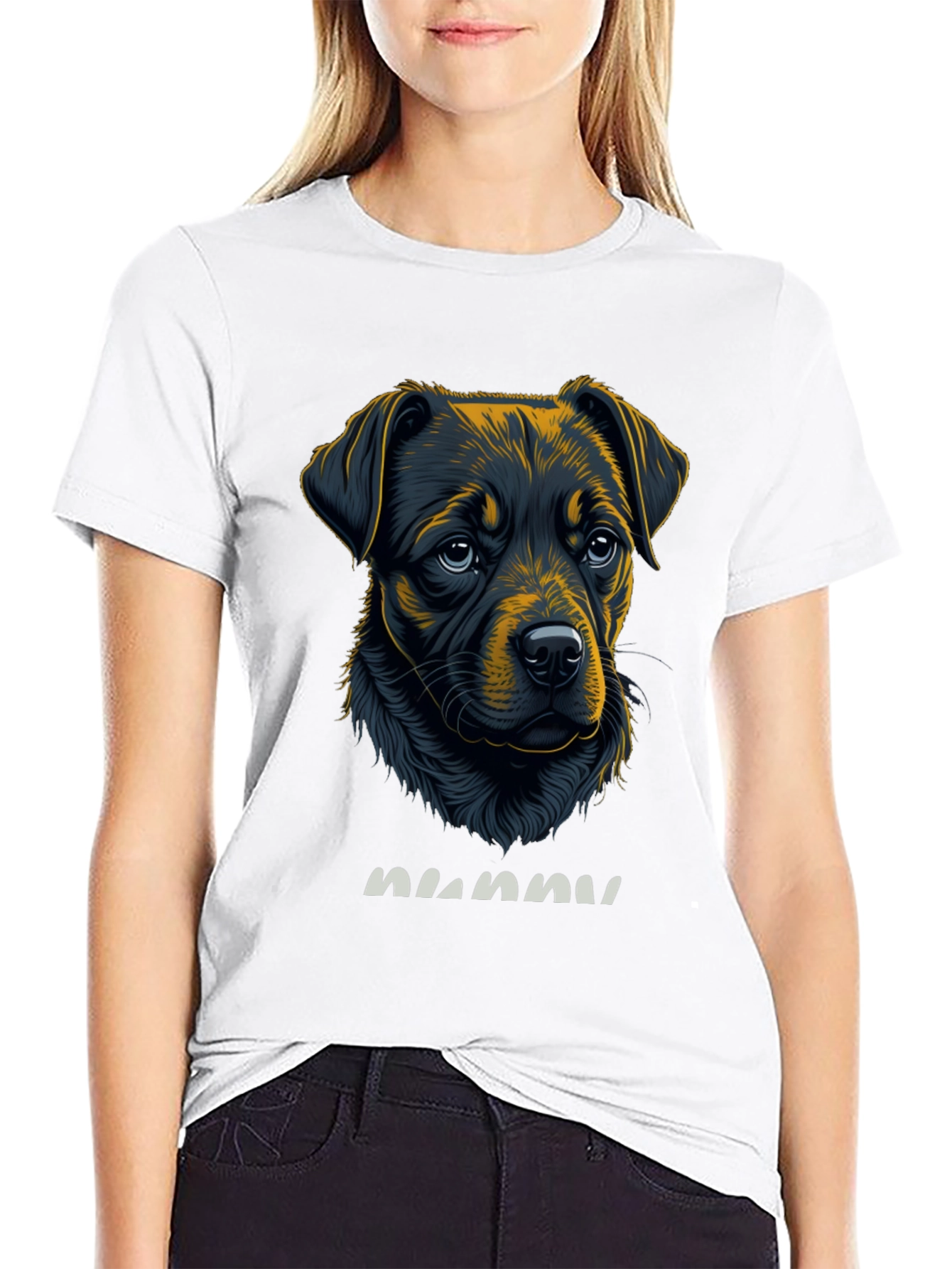 Dog Lover T-Shirt - Rottweiler Puppy Design