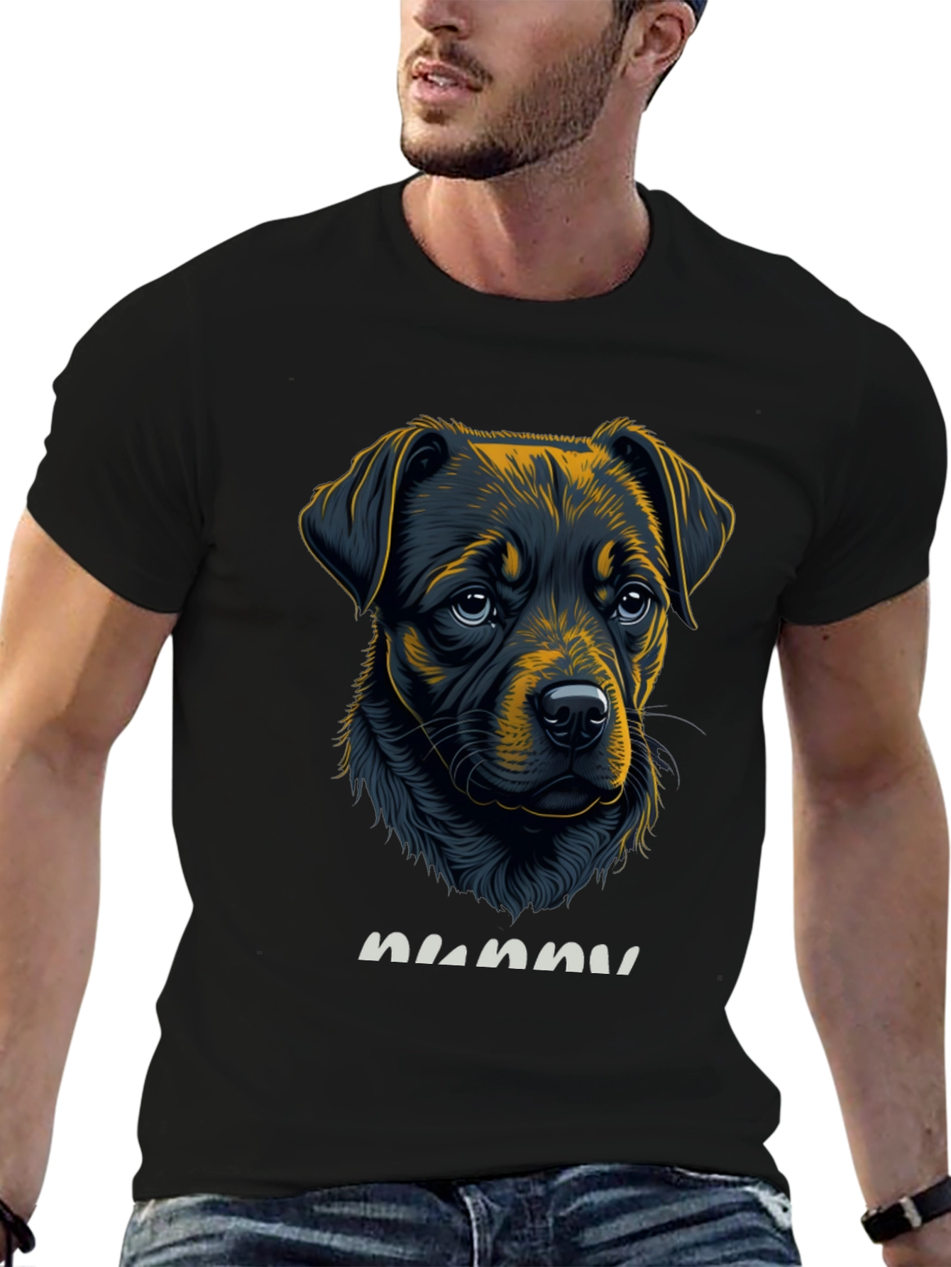 Dog Lover T-Shirt - Rottweiler Puppy Design