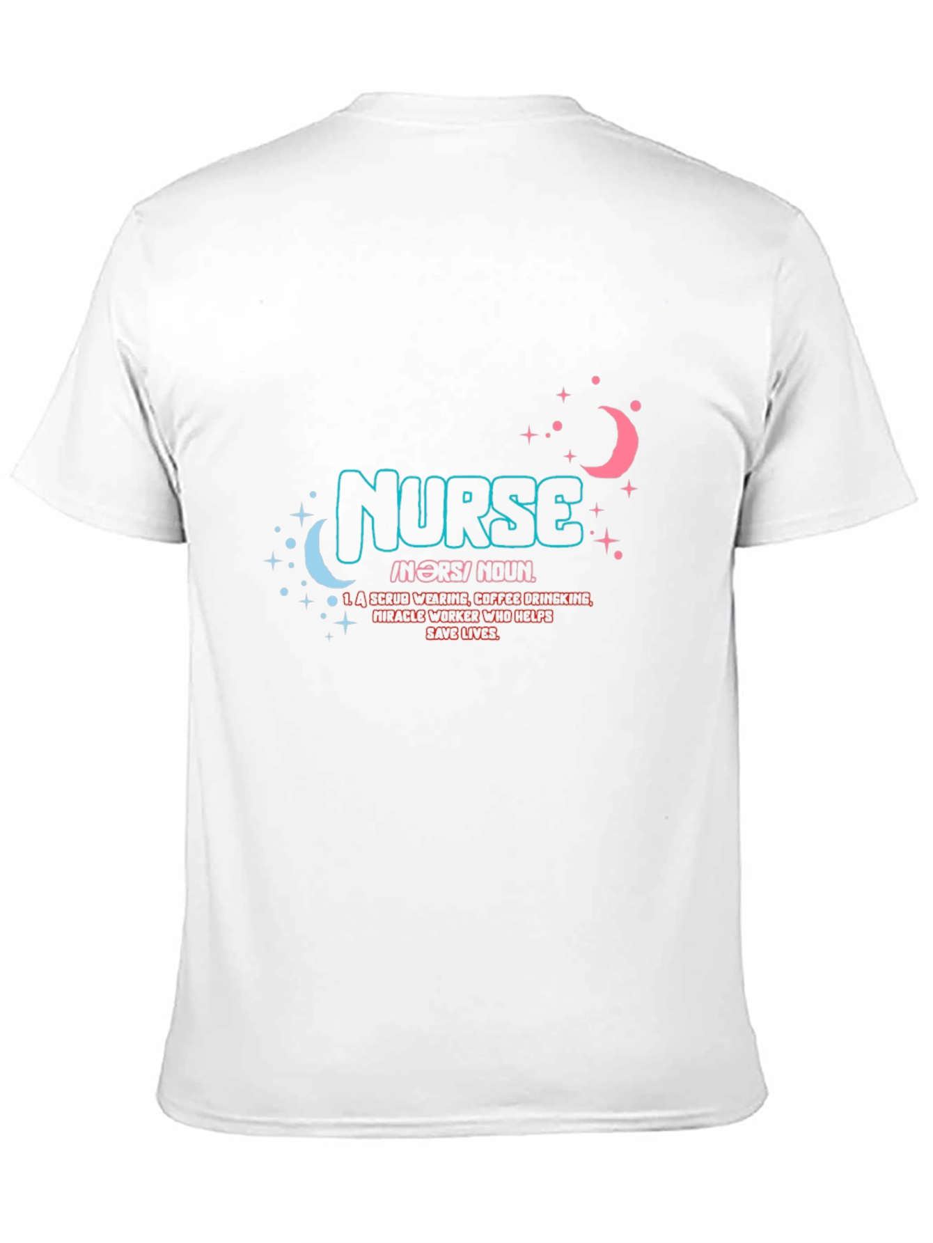 Nurse Definition Black Graphic T-Shirt