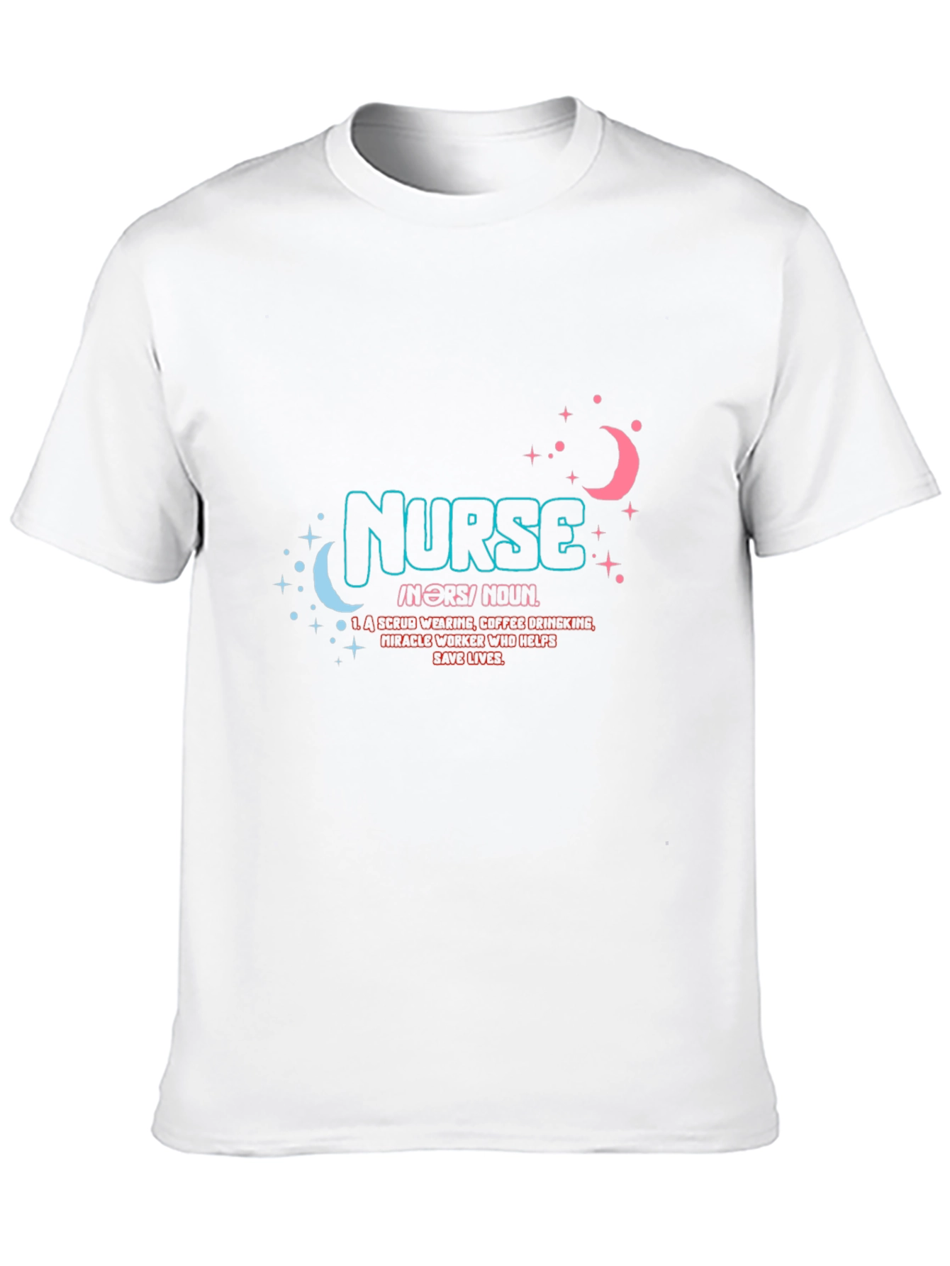 Nurse Definition Black Graphic T-Shirt