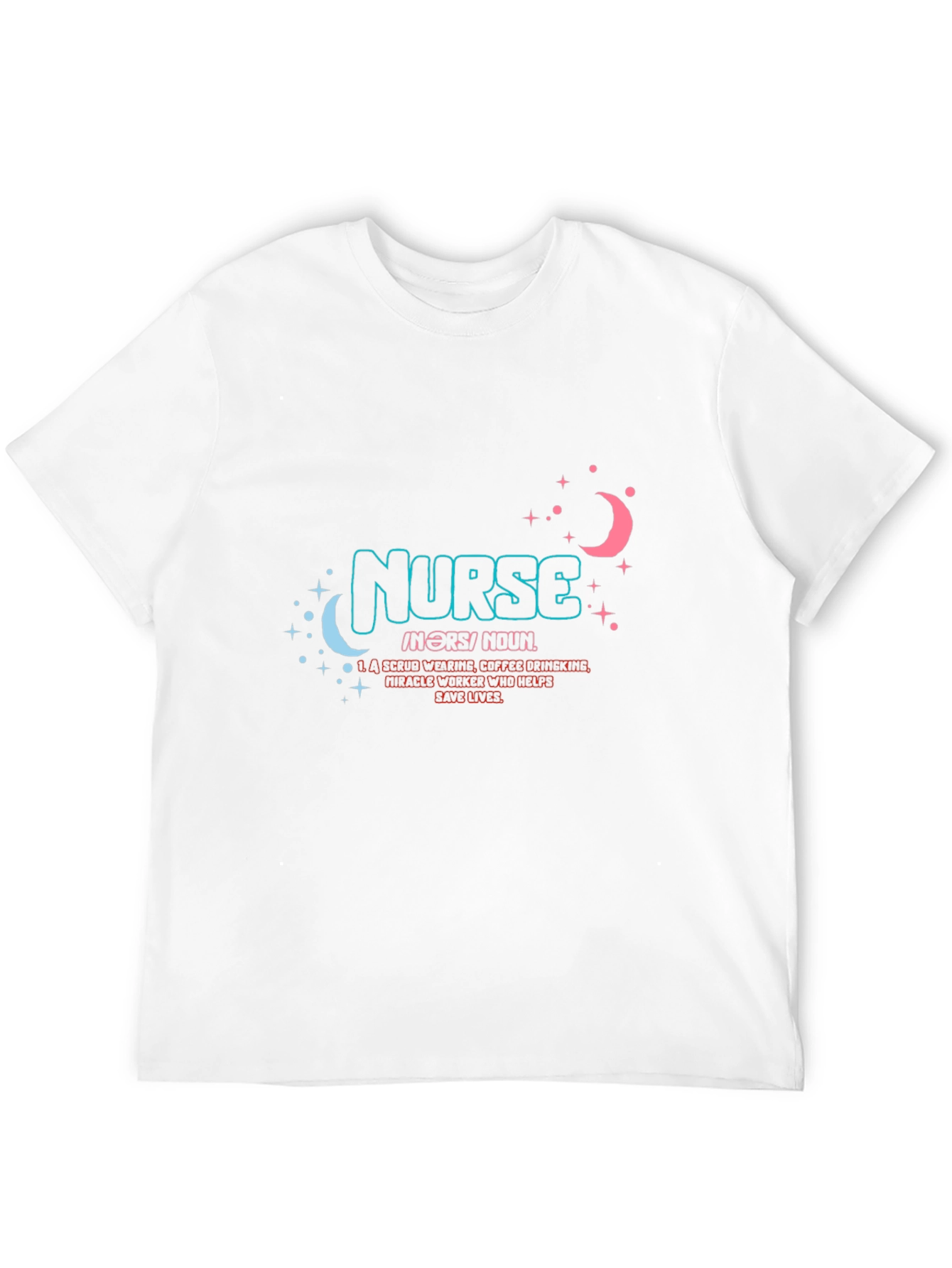 Nurse Definition Black Graphic T-Shirt