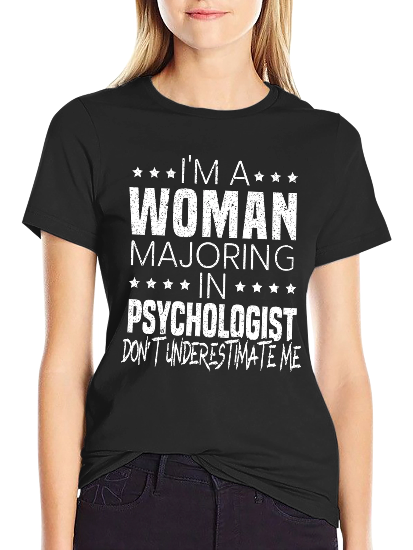 Woman Majoring in Psychology T-Shirt