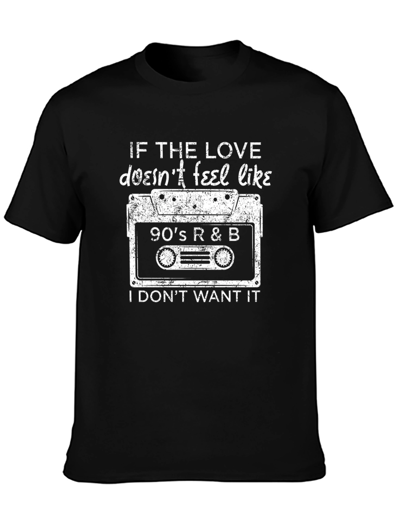 90s R&B Cassette Tape Graphic T-Shirt