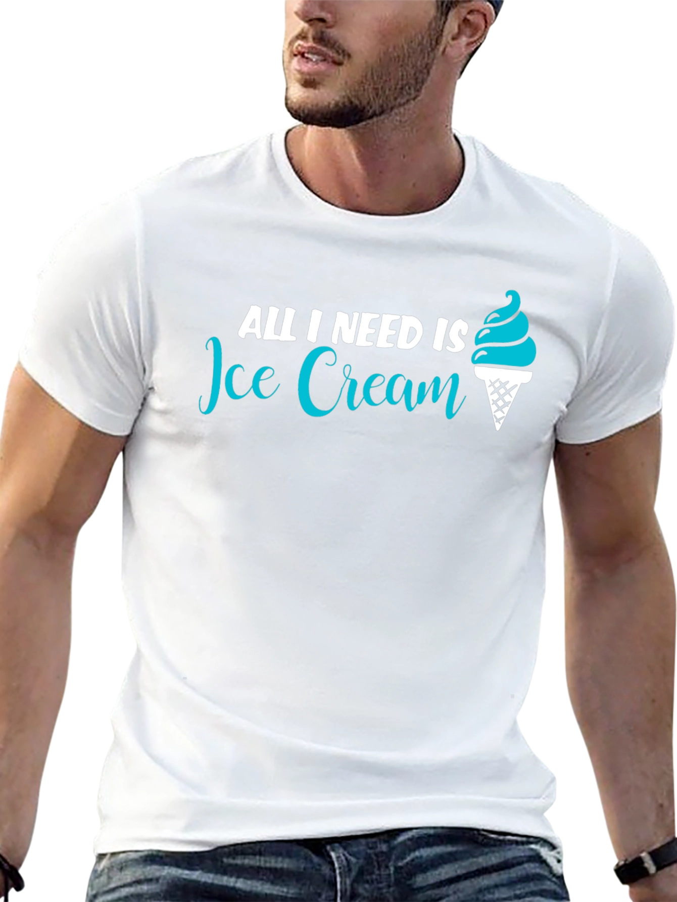 All I Need Is Ice Cream T-Shirt - Unisex