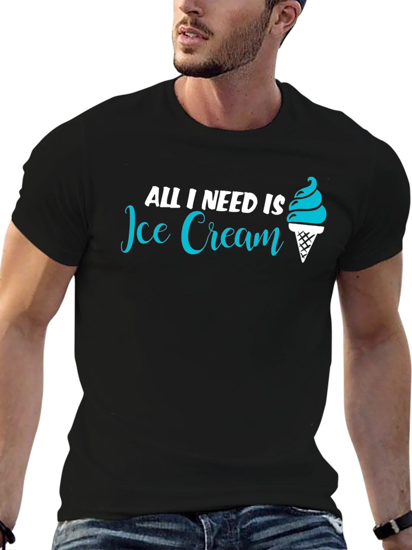 All I Need Is Ice Cream T-Shirt - Unisex