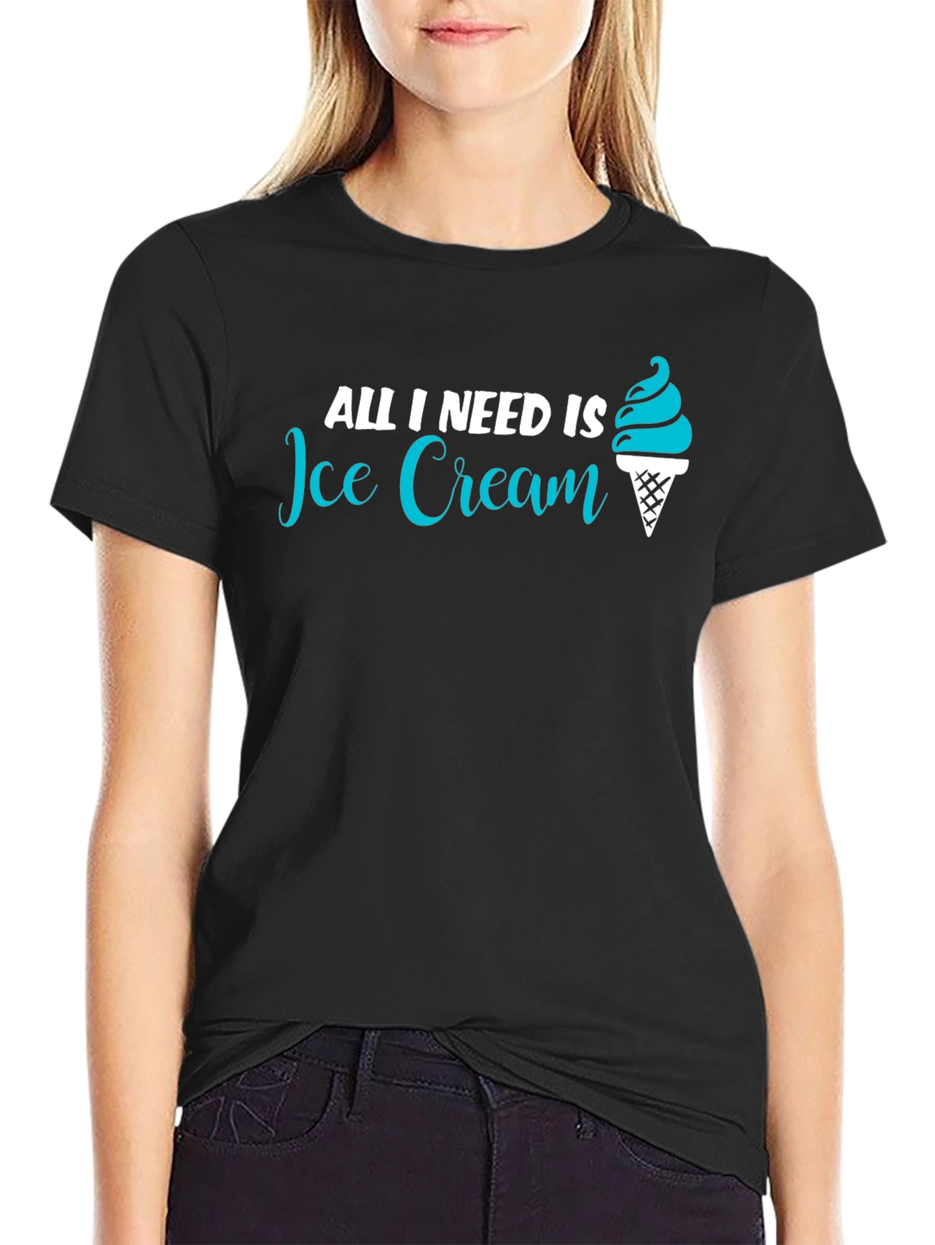 All I Need Is Ice Cream T-Shirt - Unisex