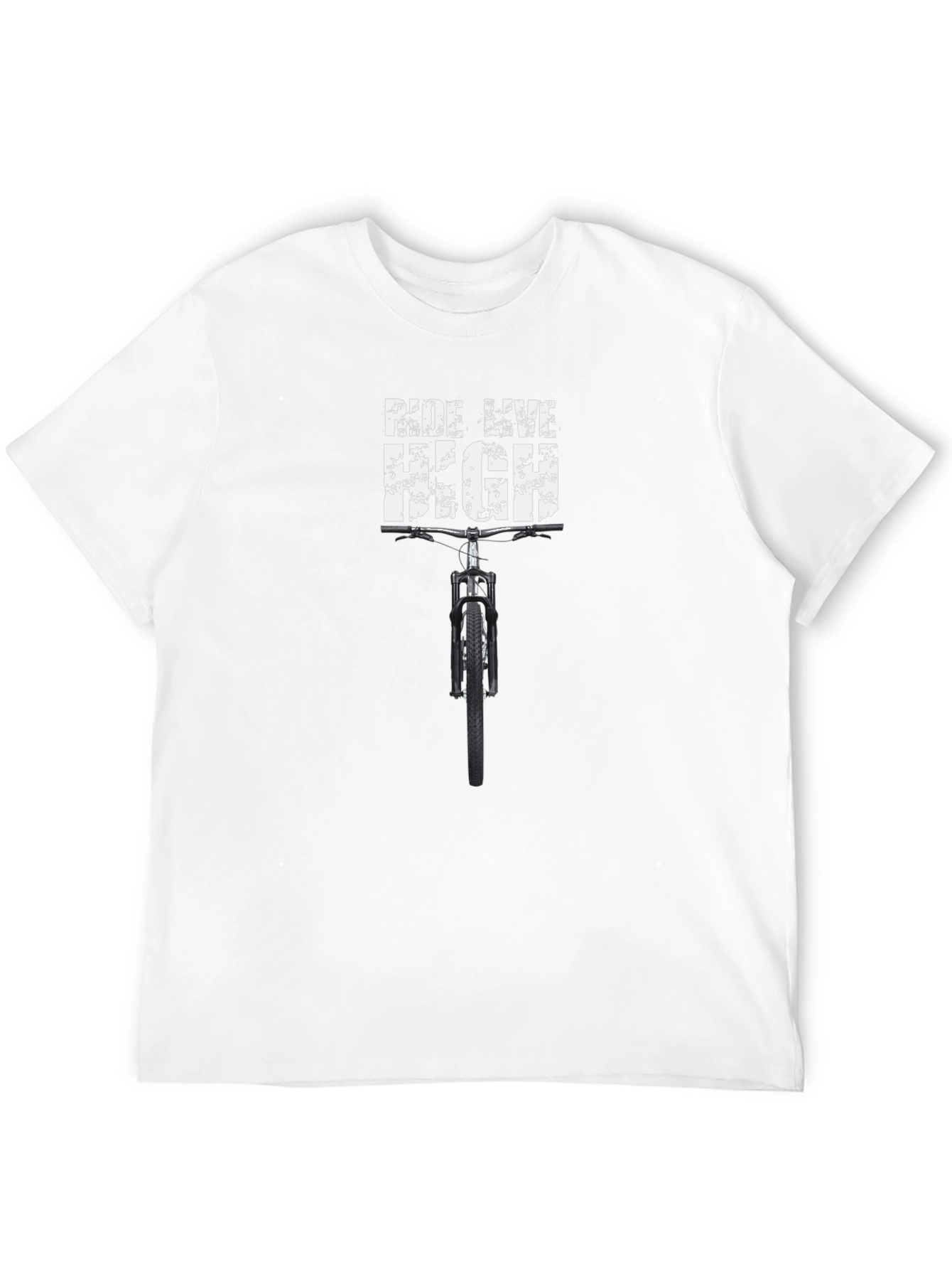 Ride Live High Mens Black Graphic T-Shirt