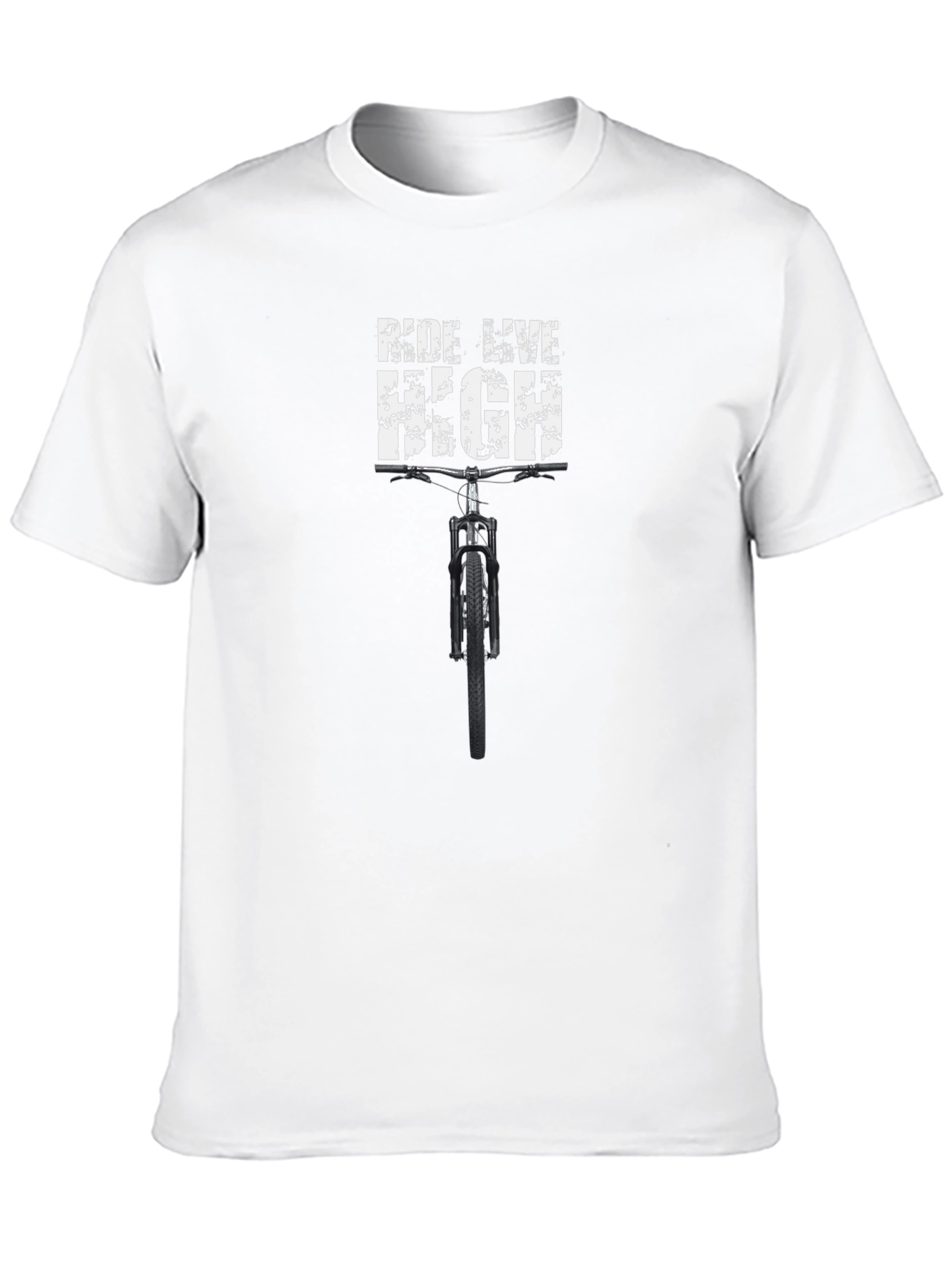 Ride Live High Mens Black Graphic T-Shirt