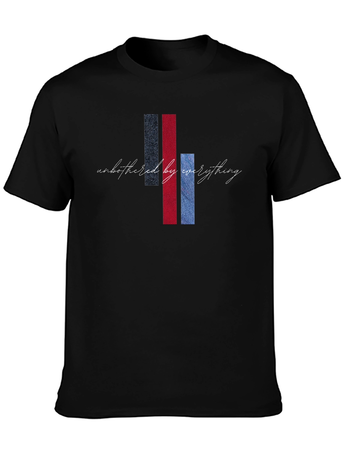 Unbothered By Everything Black T-Shirt