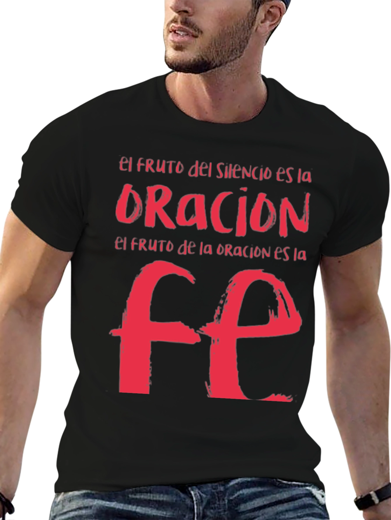 Faith Graphic Tee - Black Christian T-Shirt